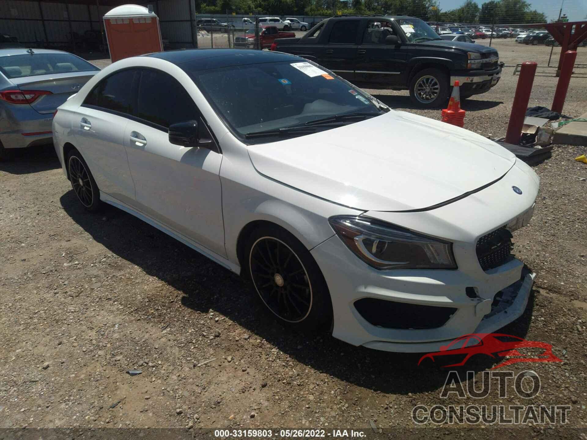 MERCEDES-BENZ CLA 2016 - WDDSJ4EB5GN362948