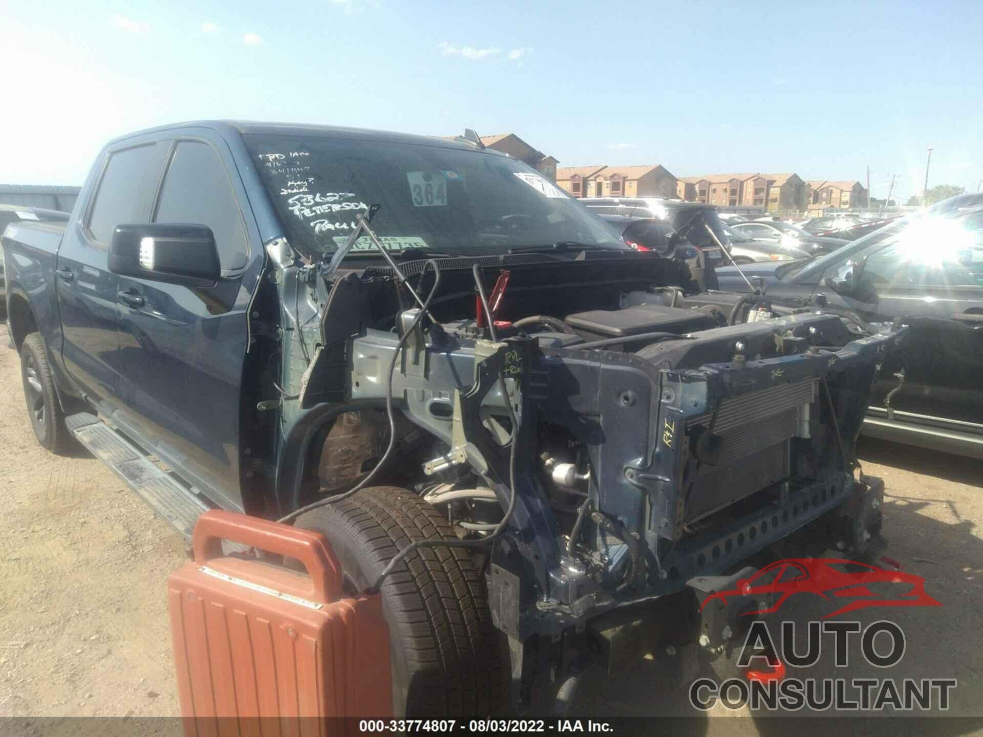 CHEVROLET SILVERADO 1500 2020 - 3GCPYFED0LG274515