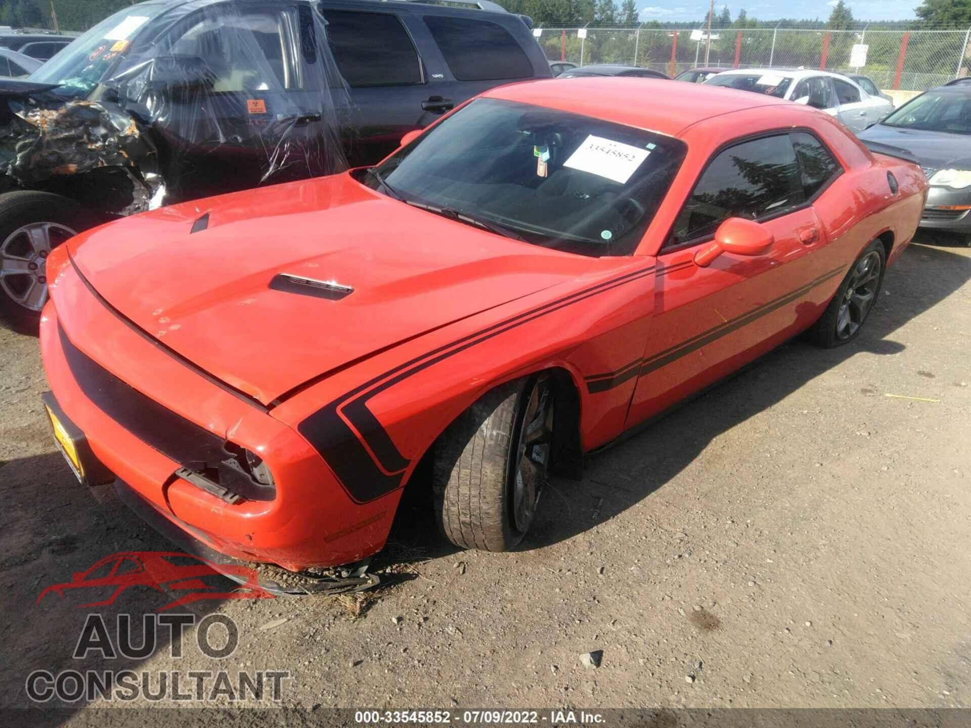DODGE CHALLENGER 2016 - 2C3CDZAG1GH336218
