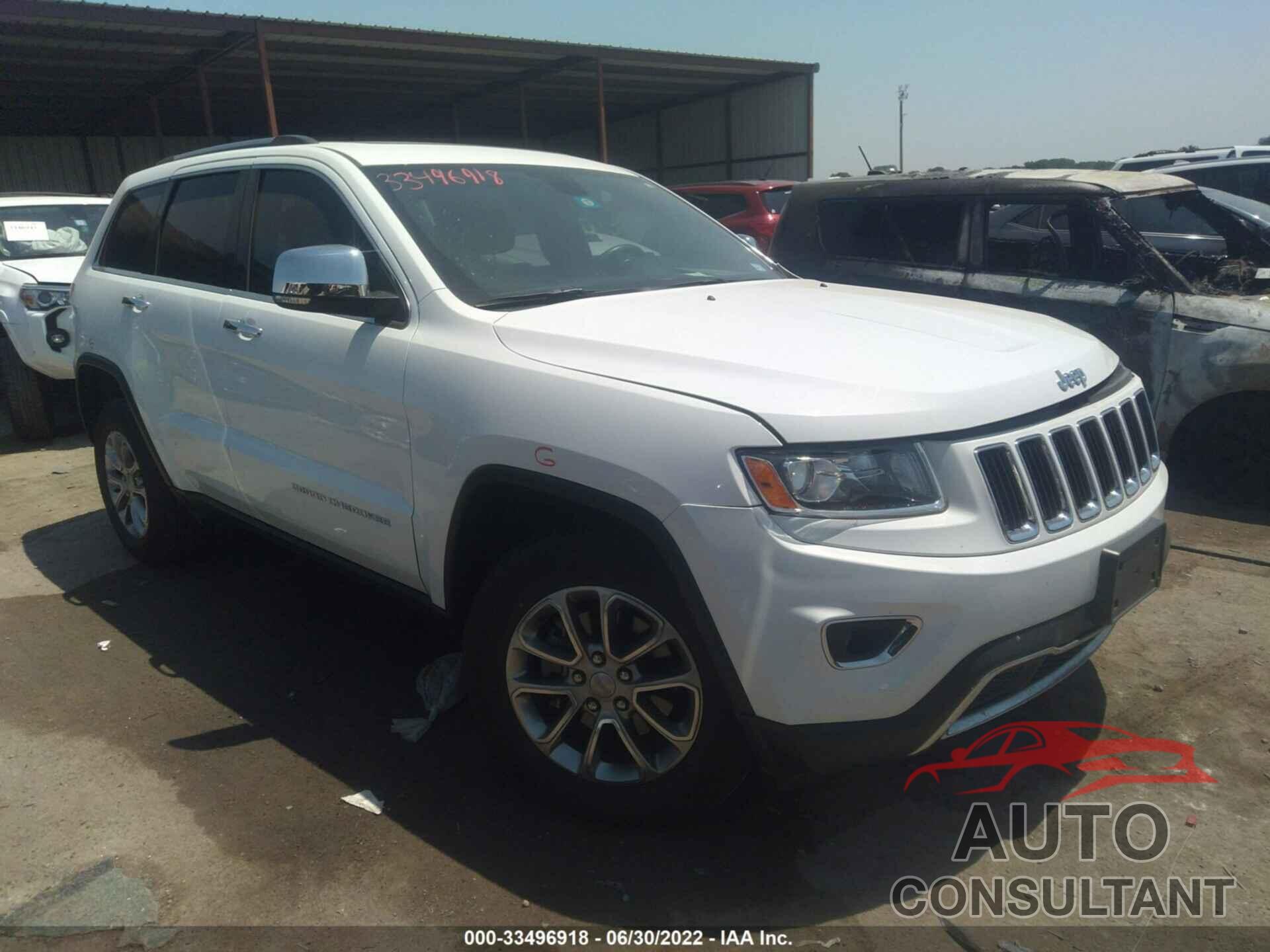 JEEP GRAND CHEROKEE 2016 - 1C4RJEBG6GC335932