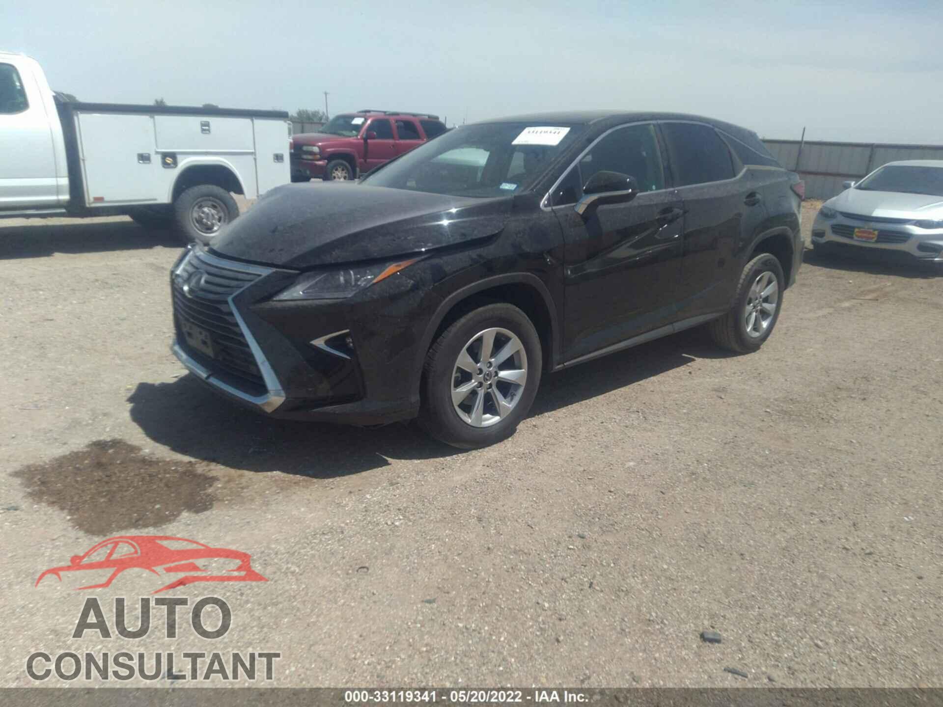 LEXUS RX 2019 - 2T2ZZMCA7KC134341