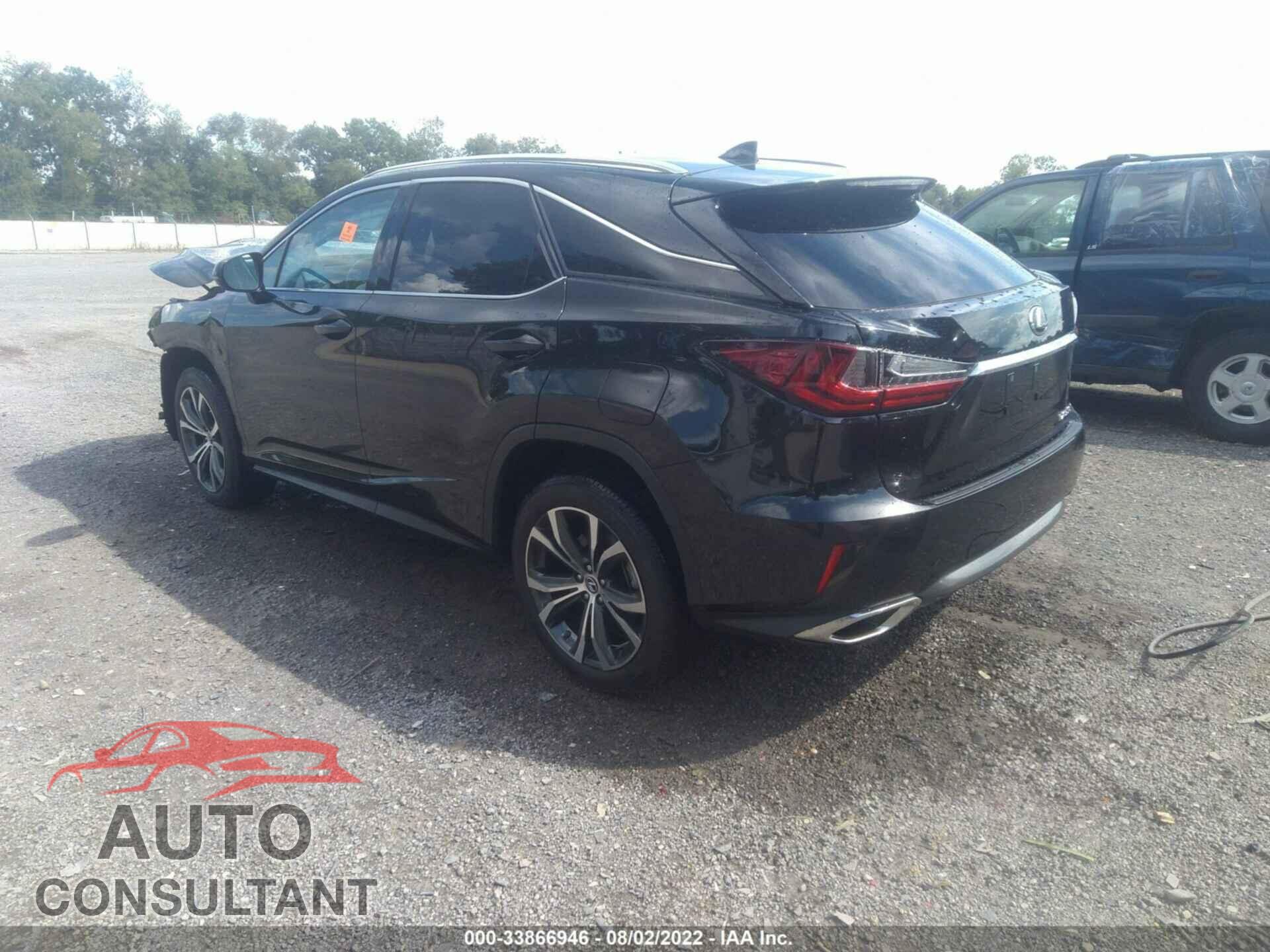 LEXUS RX 2019 - 2T2BZMCA7KC201327