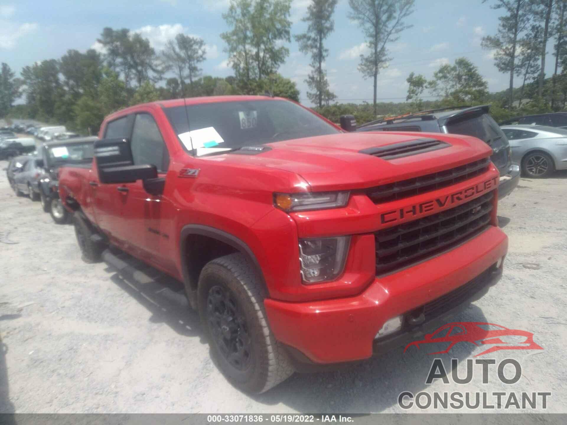 CHEVROLET SILVERADO 2500HD 2021 - 1GC4YNEY8MF248599