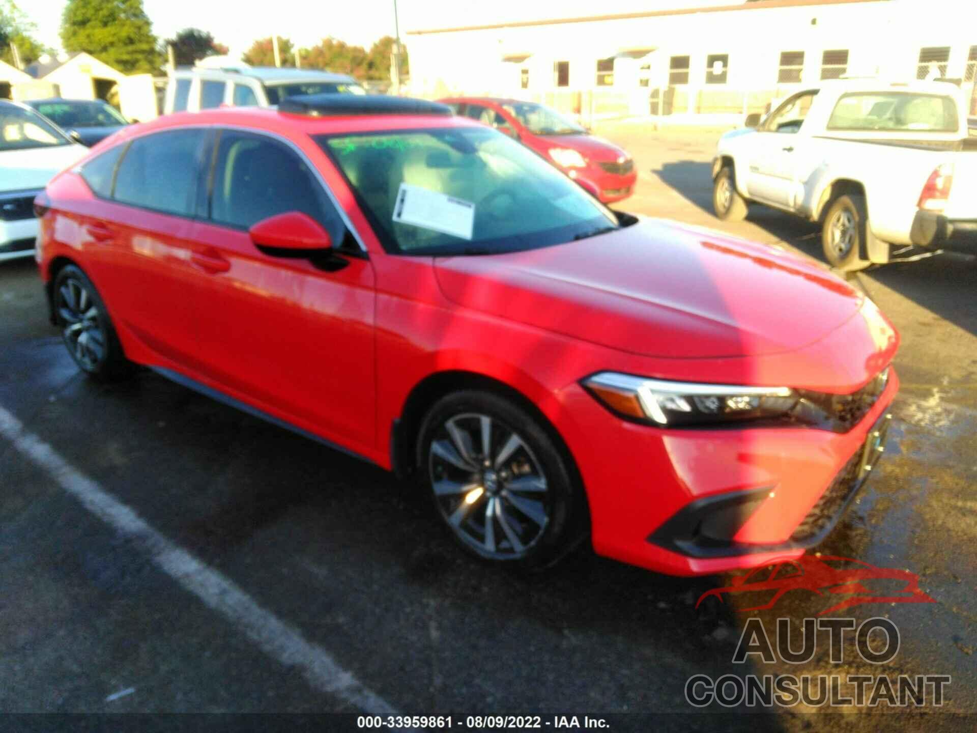 HONDA CIVIC HATCHBACK 2022 - 19XFL1H73NE001845
