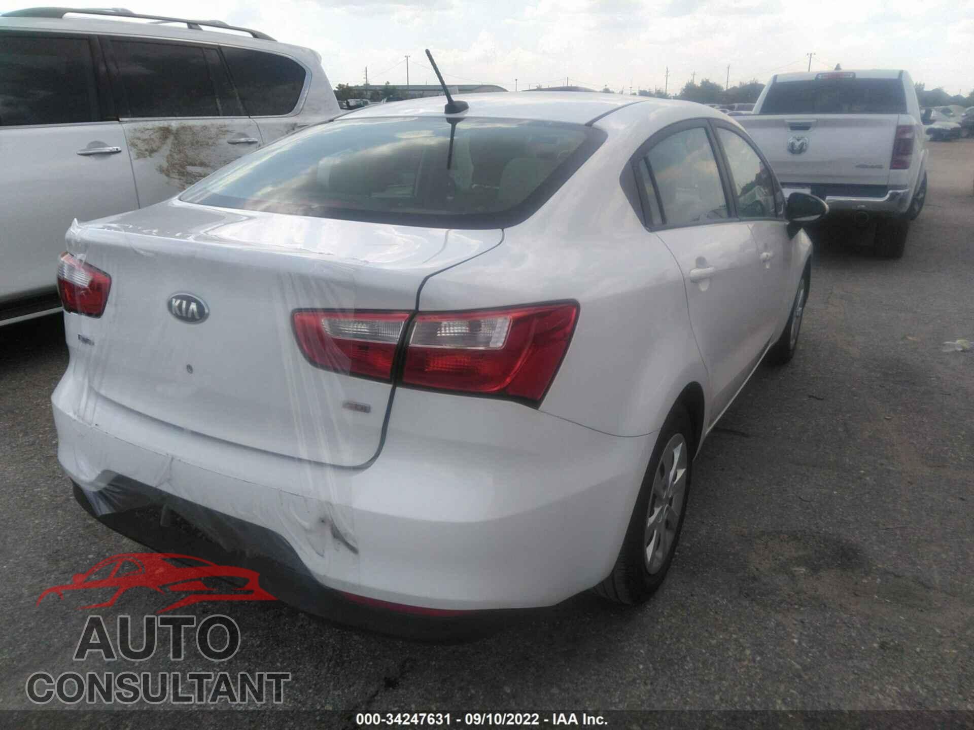KIA RIO 2016 - KNADM4A3XG6687319