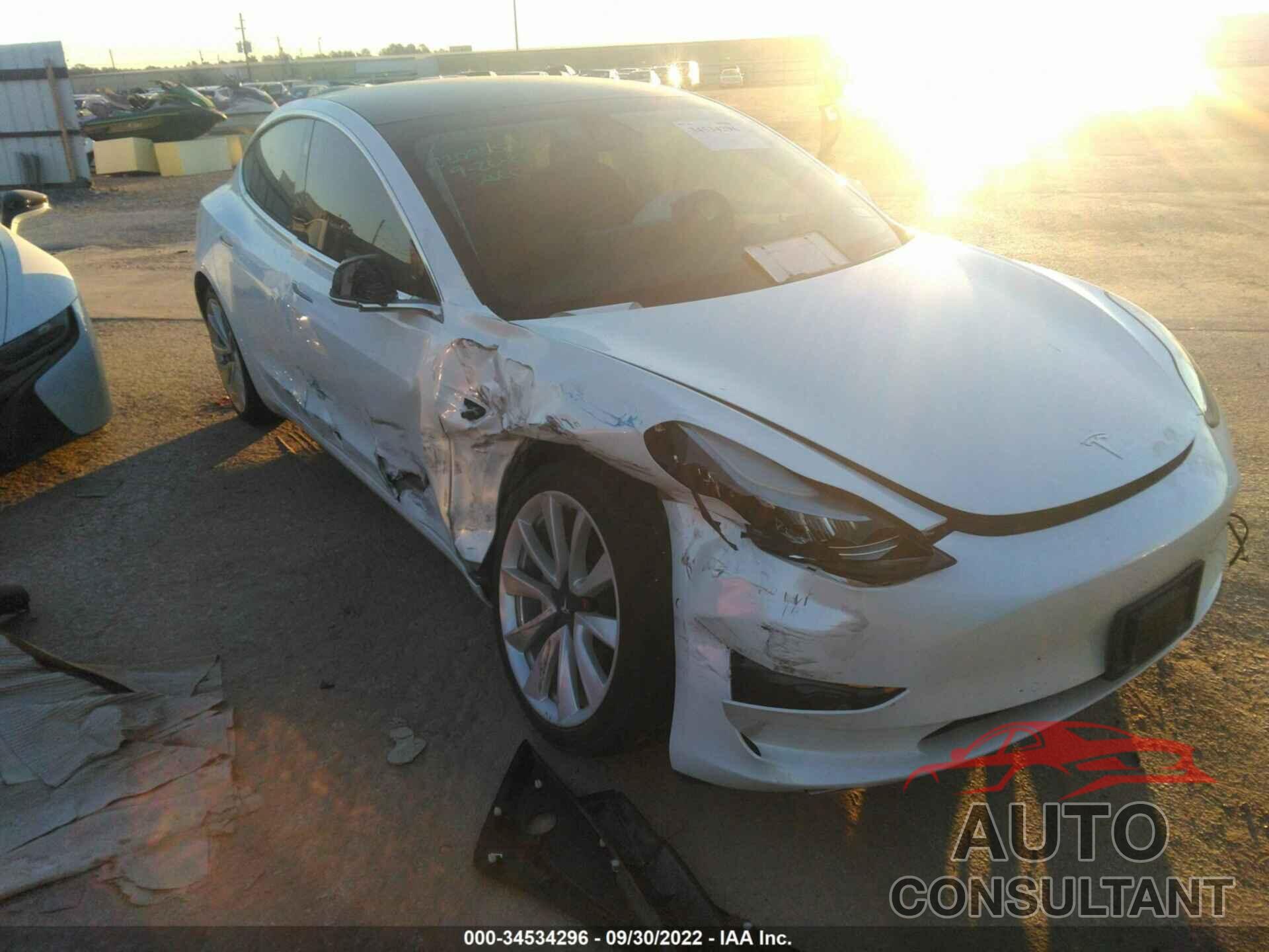 TESLA MODEL 3 2019 - 5YJ3E1EB3KF390434