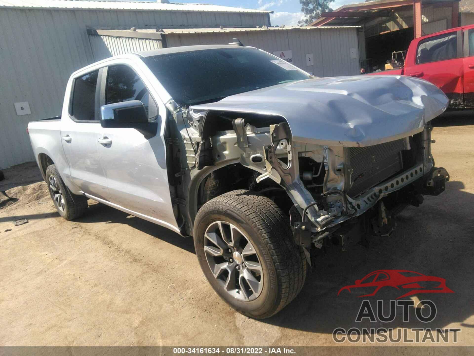 CHEVROLET SILVERADO 1500 2021 - 3GCPWCED5MG243704