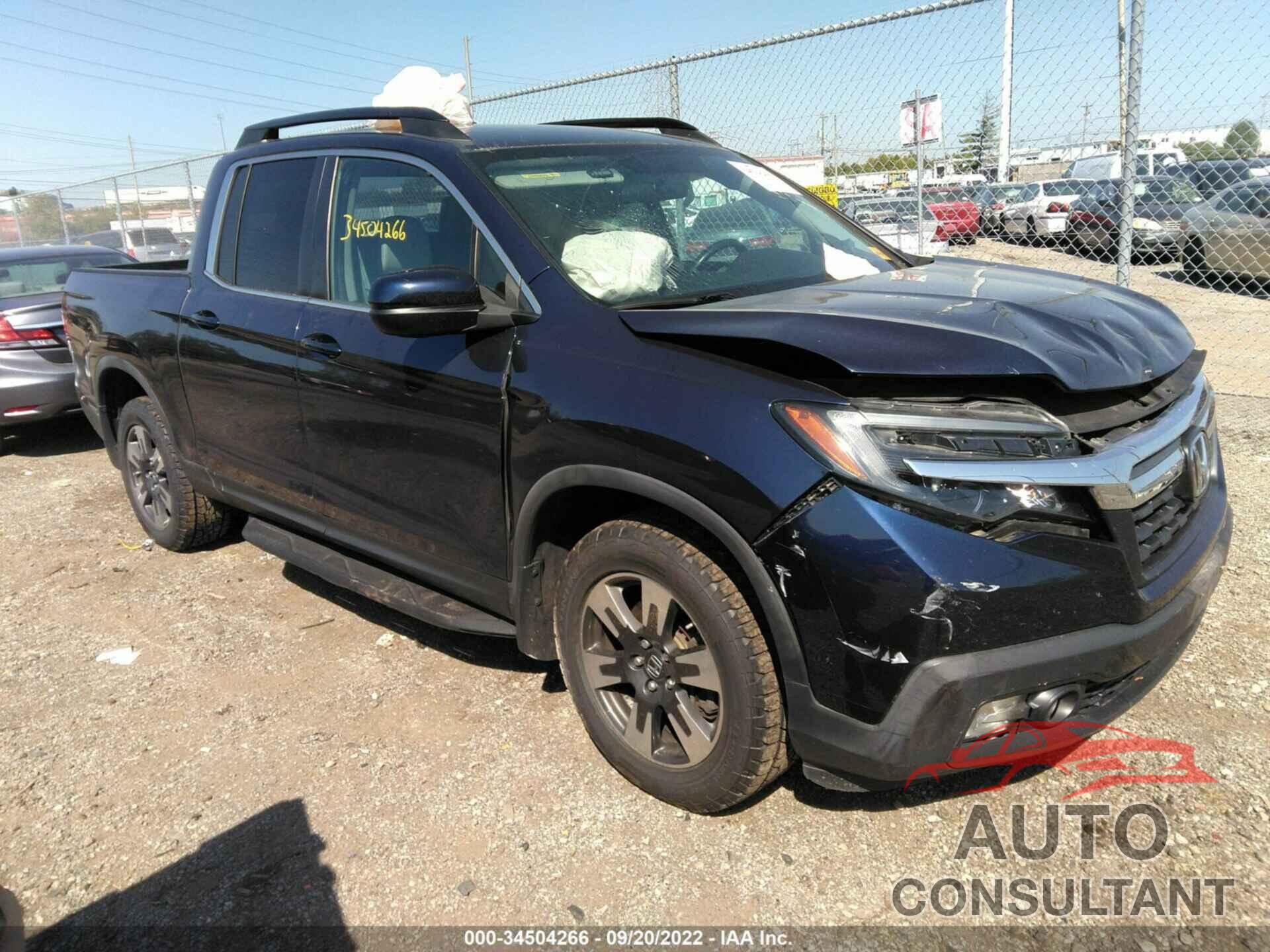 HONDA RIDGELINE 2017 - 5FPYK3F53HB009815