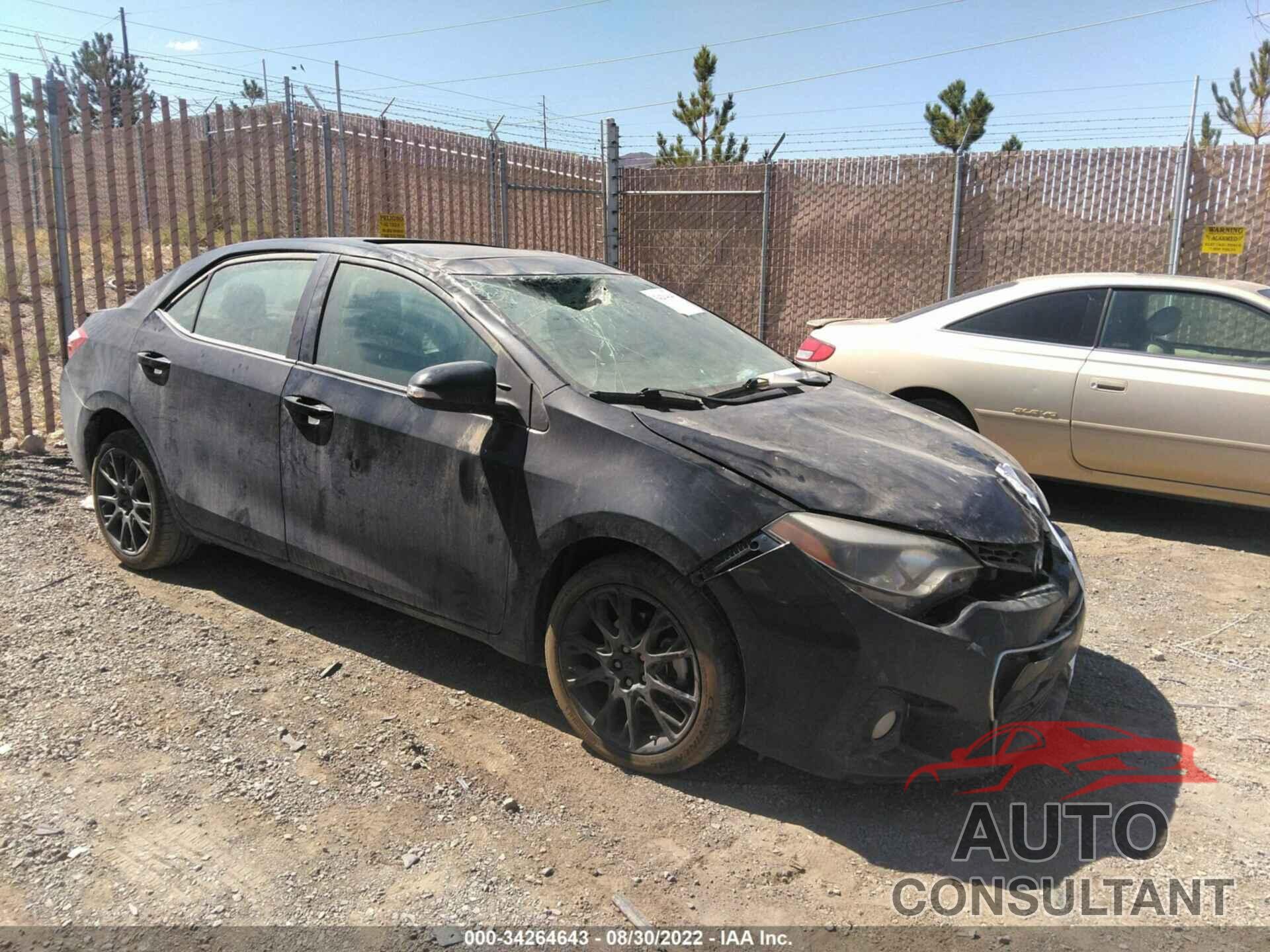 TOYOTA COROLLA 2016 - 2T1BURHEXGC529666