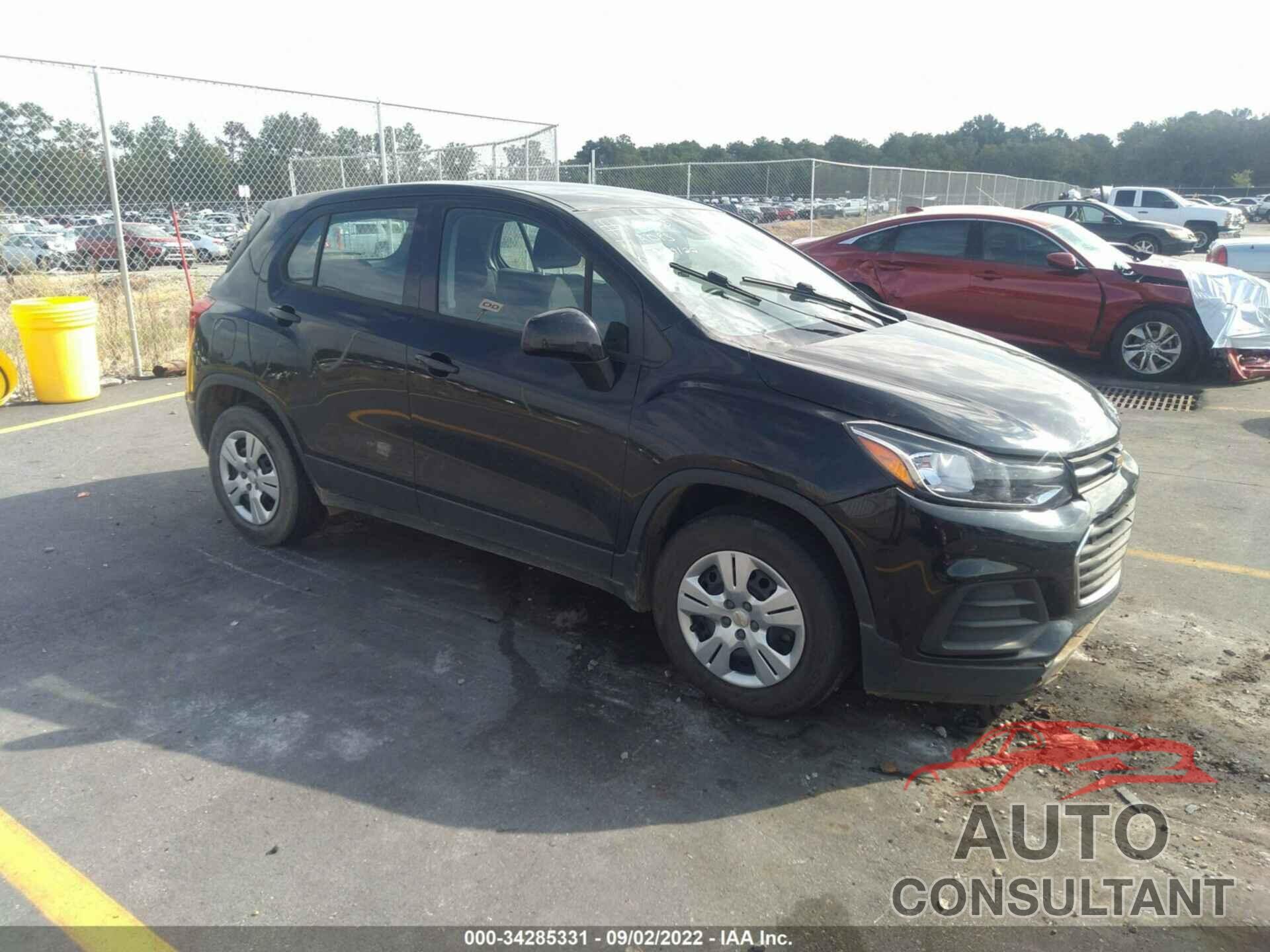 CHEVROLET TRAX 2018 - 3GNCJKSB4JL347900