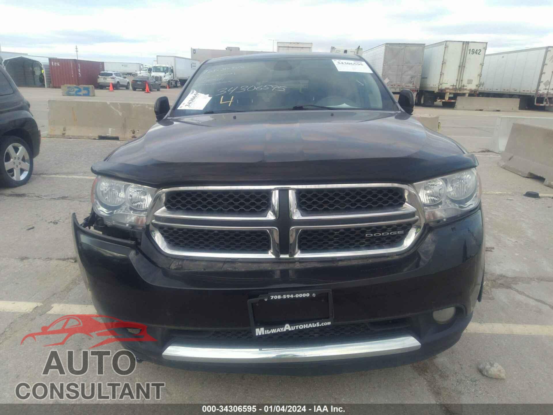 DODGE DURANGO 2011 - 1D4SE4GT4BC593786
