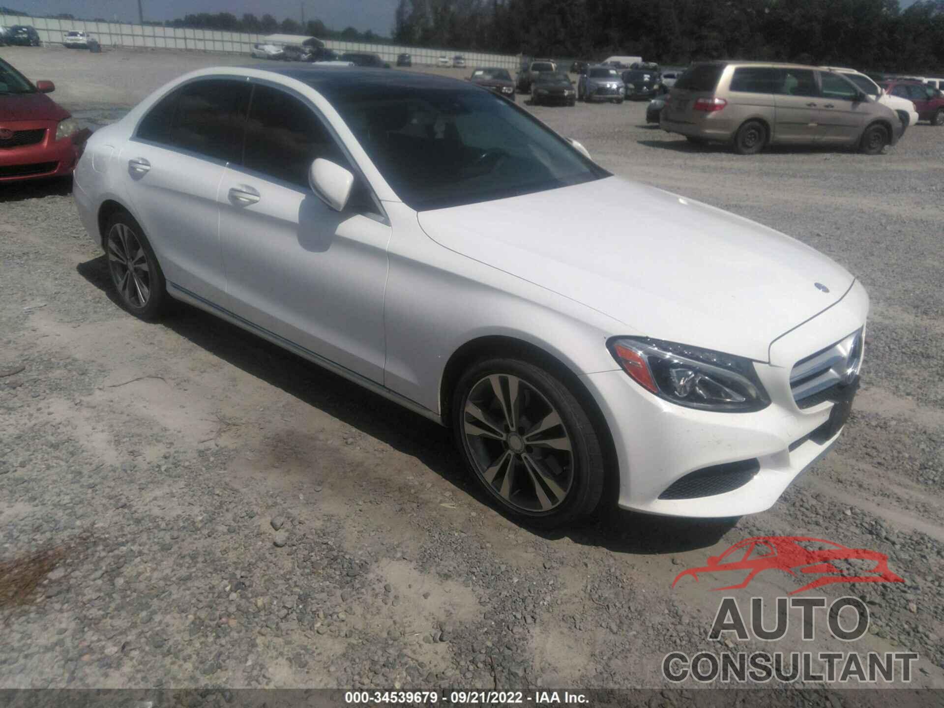 MERCEDES-BENZ C-CLASS 2017 - 55SWF4KB2HU194900