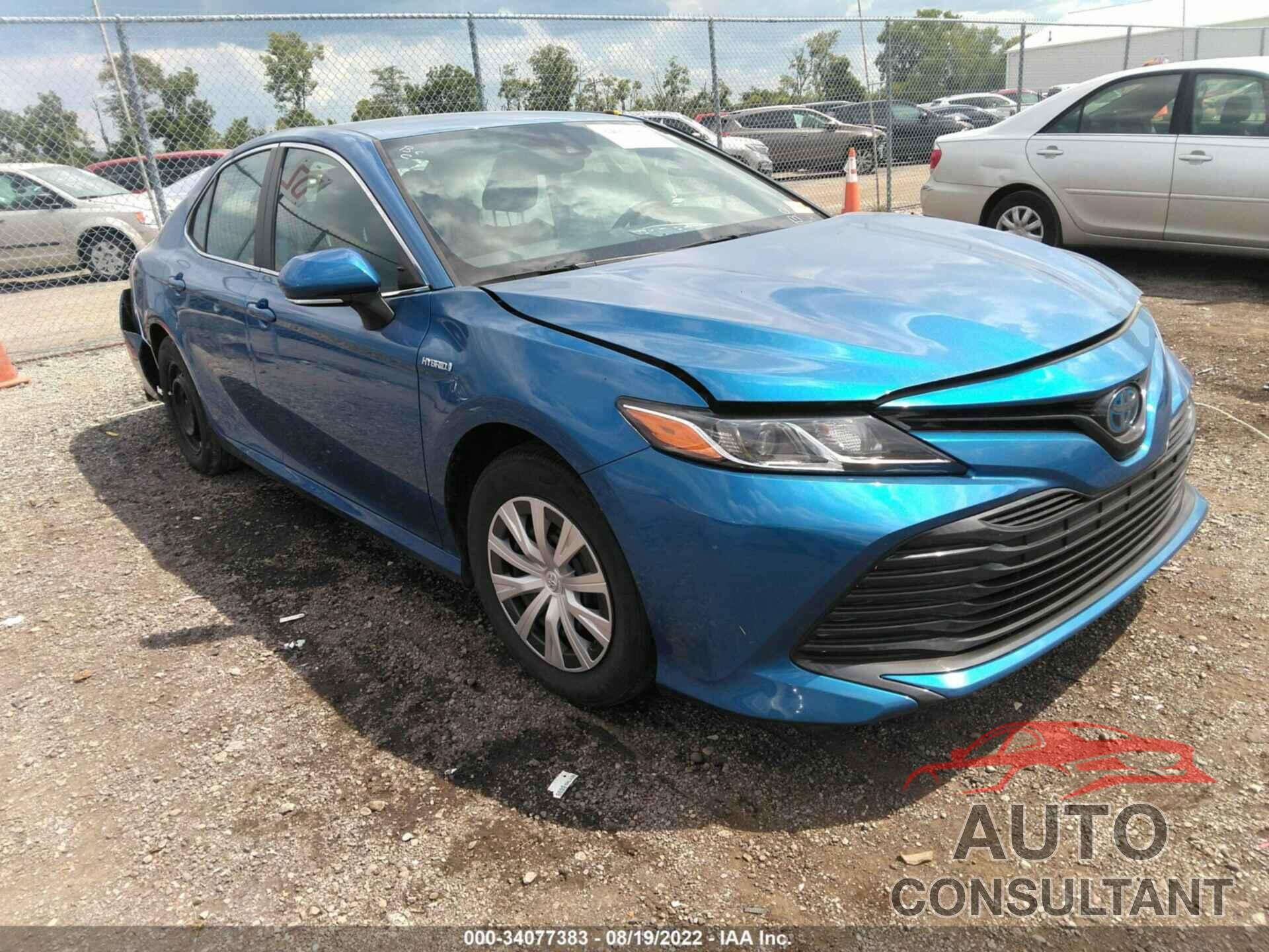 TOYOTA CAMRY 2020 - 4T1L31AK6LU010776