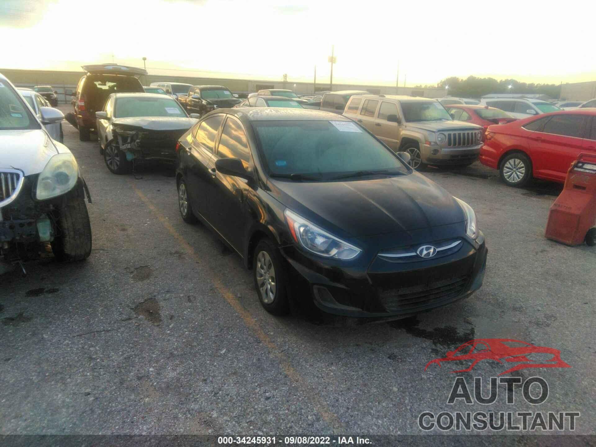 HYUNDAI ACCENT 2016 - KMHCT4AE6GU057016