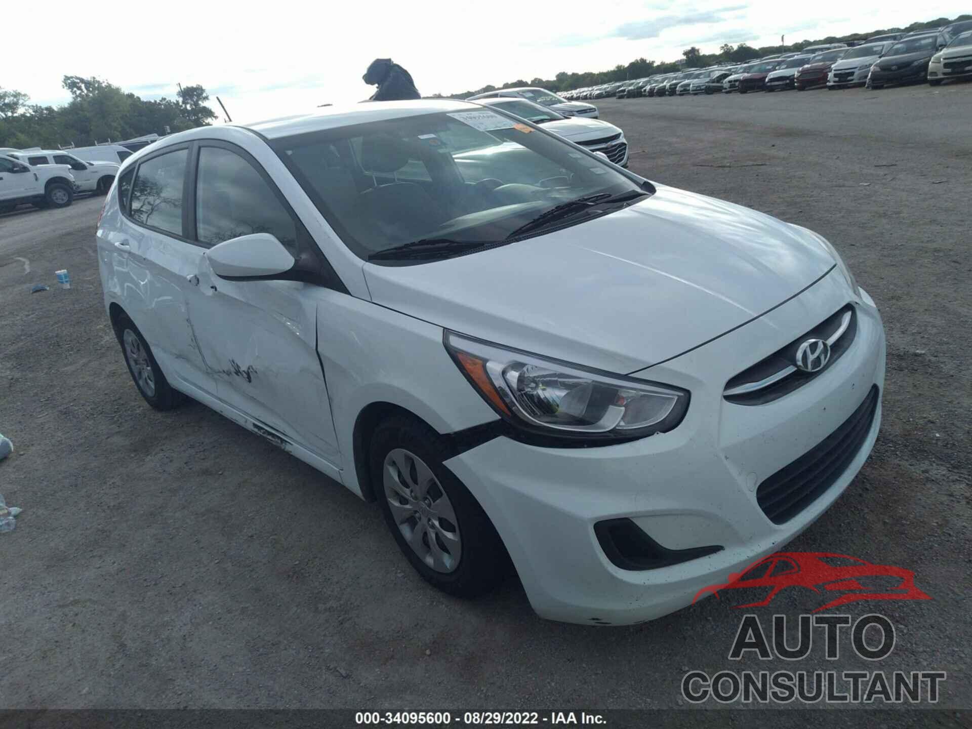 HYUNDAI ACCENT 2017 - KMHCT5AE0HU313089