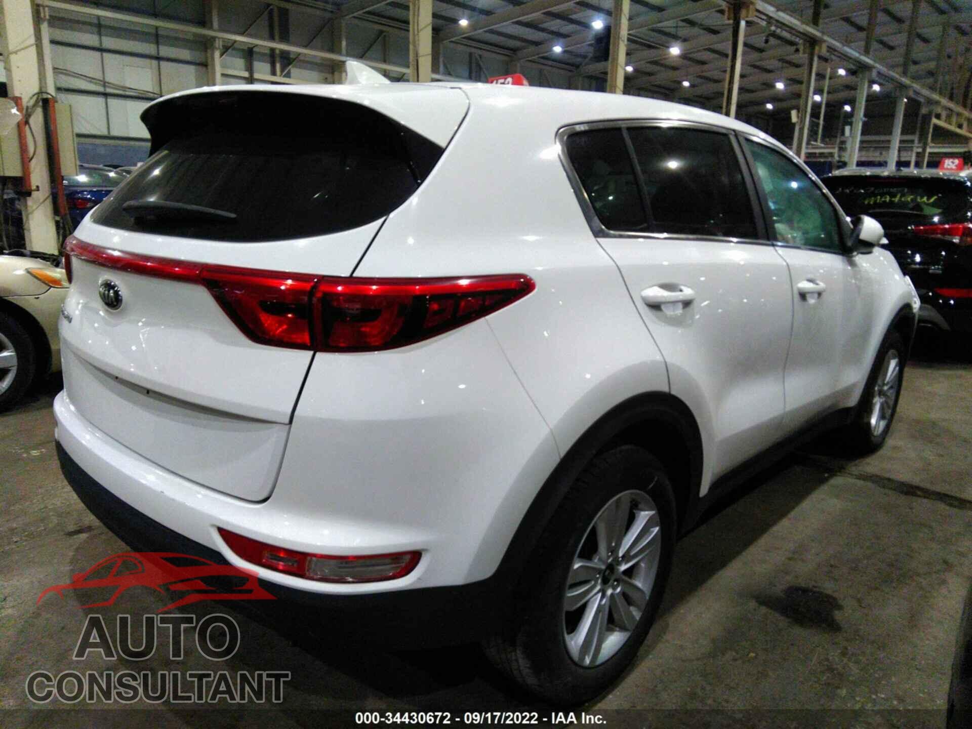 KIA SPORTAGE 2018 - 00DPM3AC4J7451065