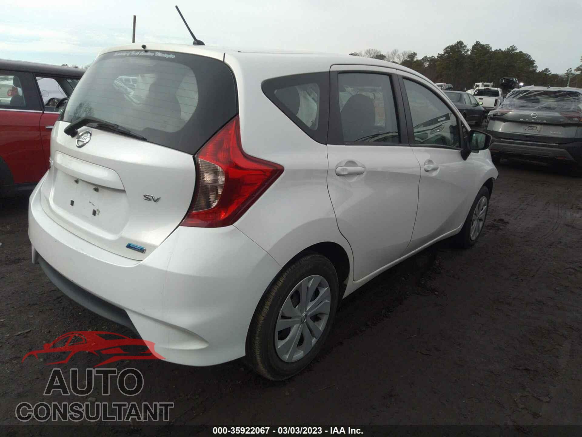 NISSAN VERSA NOTE 2019 - 3N1CE2CP8KL354716