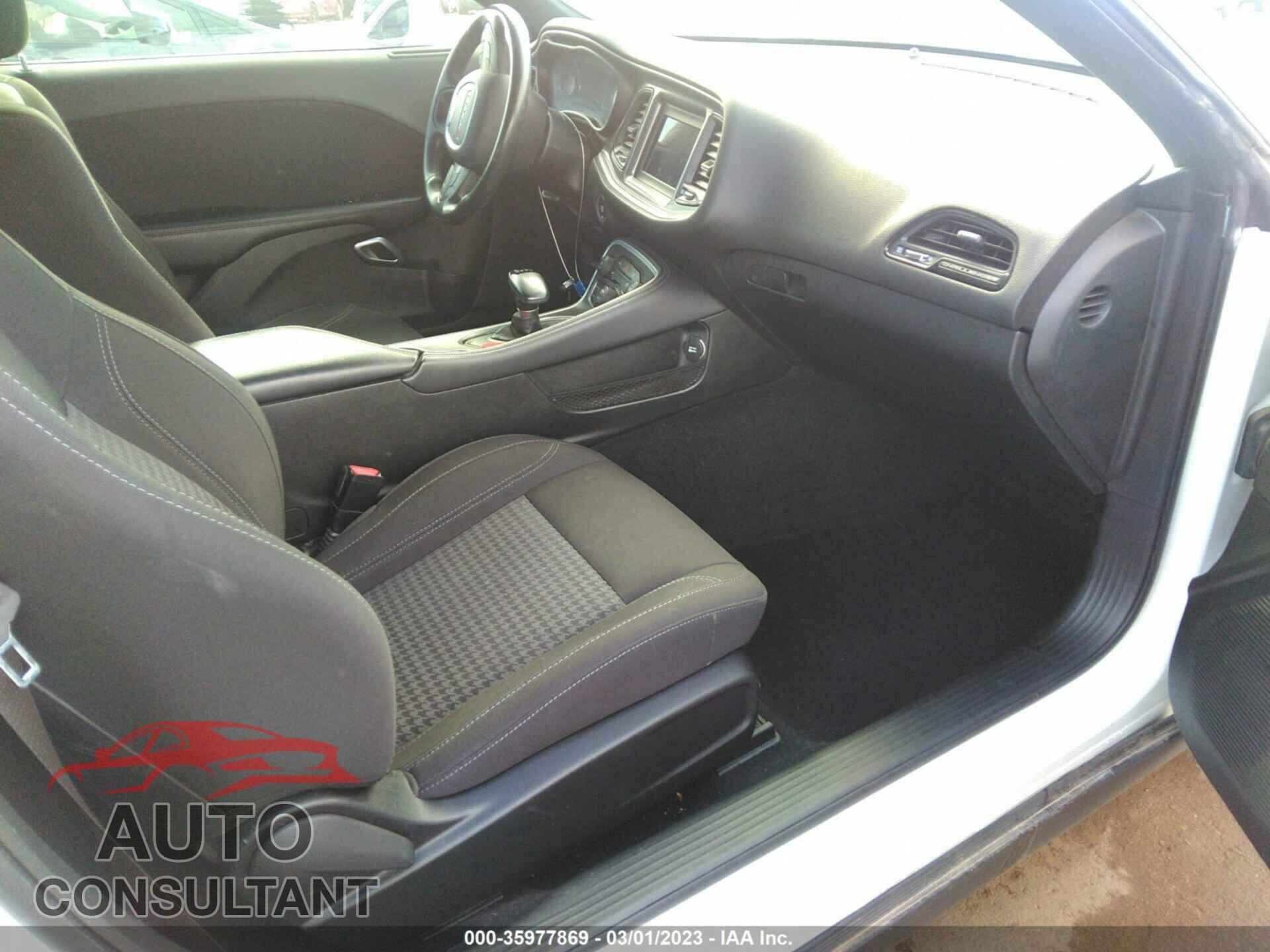 DODGE CHALLENGER 2019 - 2C3CDZAG3KH730652