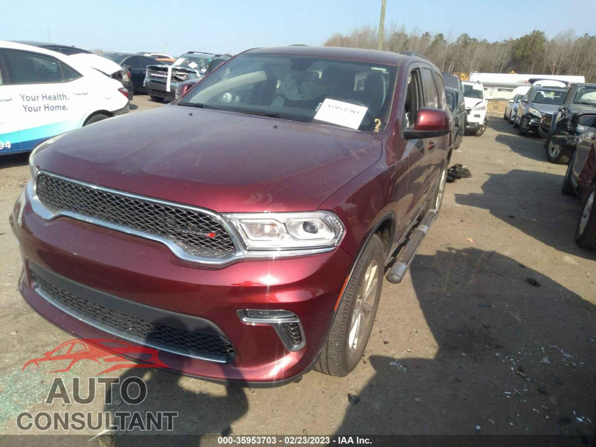 DODGE DURANGO 2021 - 1C4RDHAG5MC520124