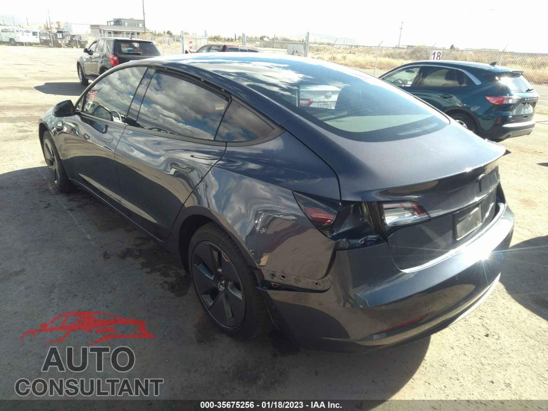 TESLA MODEL 3 2022 - 5YJ3E1EA4NF345434