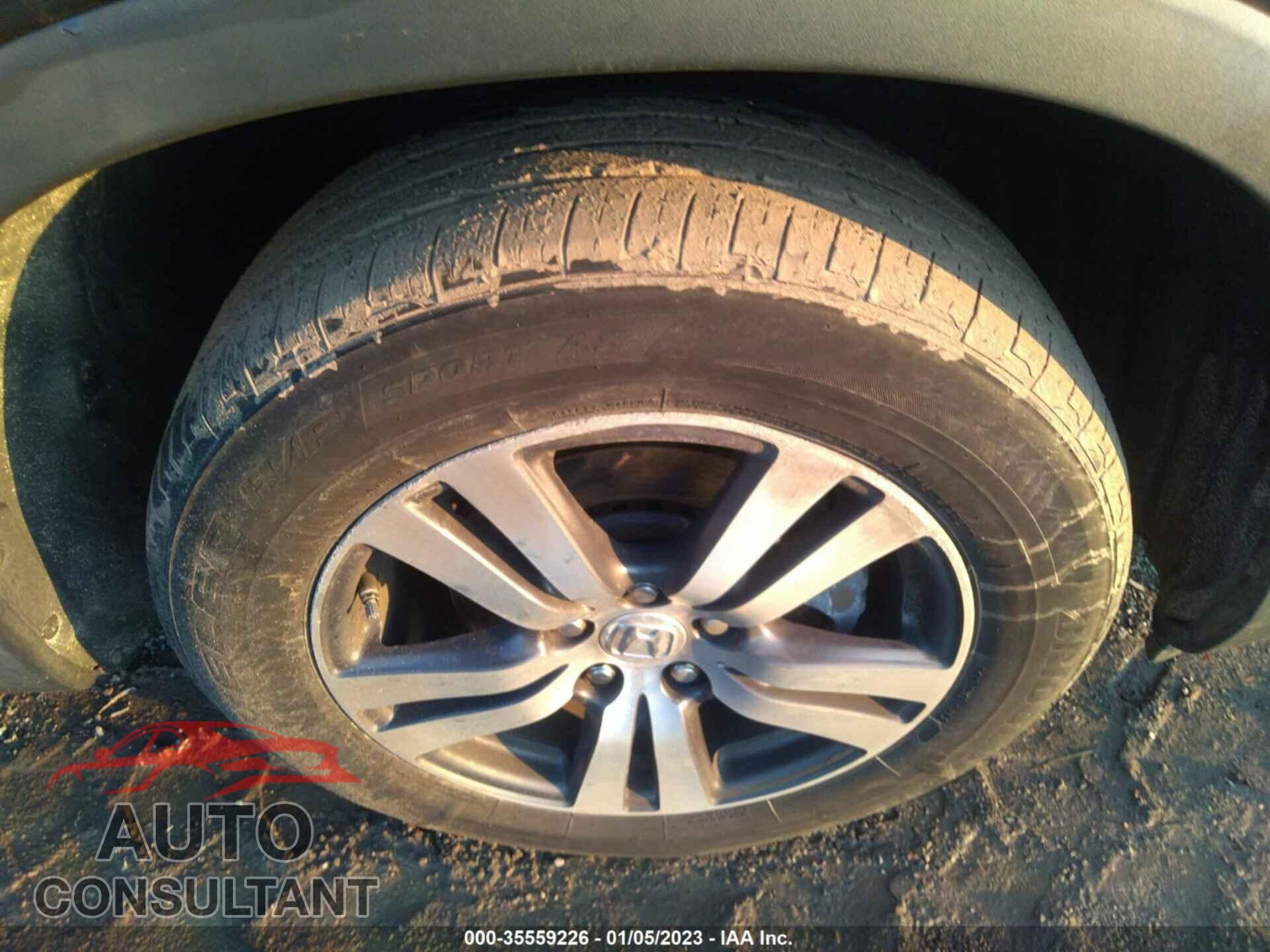 HONDA PILOT 2017 - 5FNYF6H58HB096672