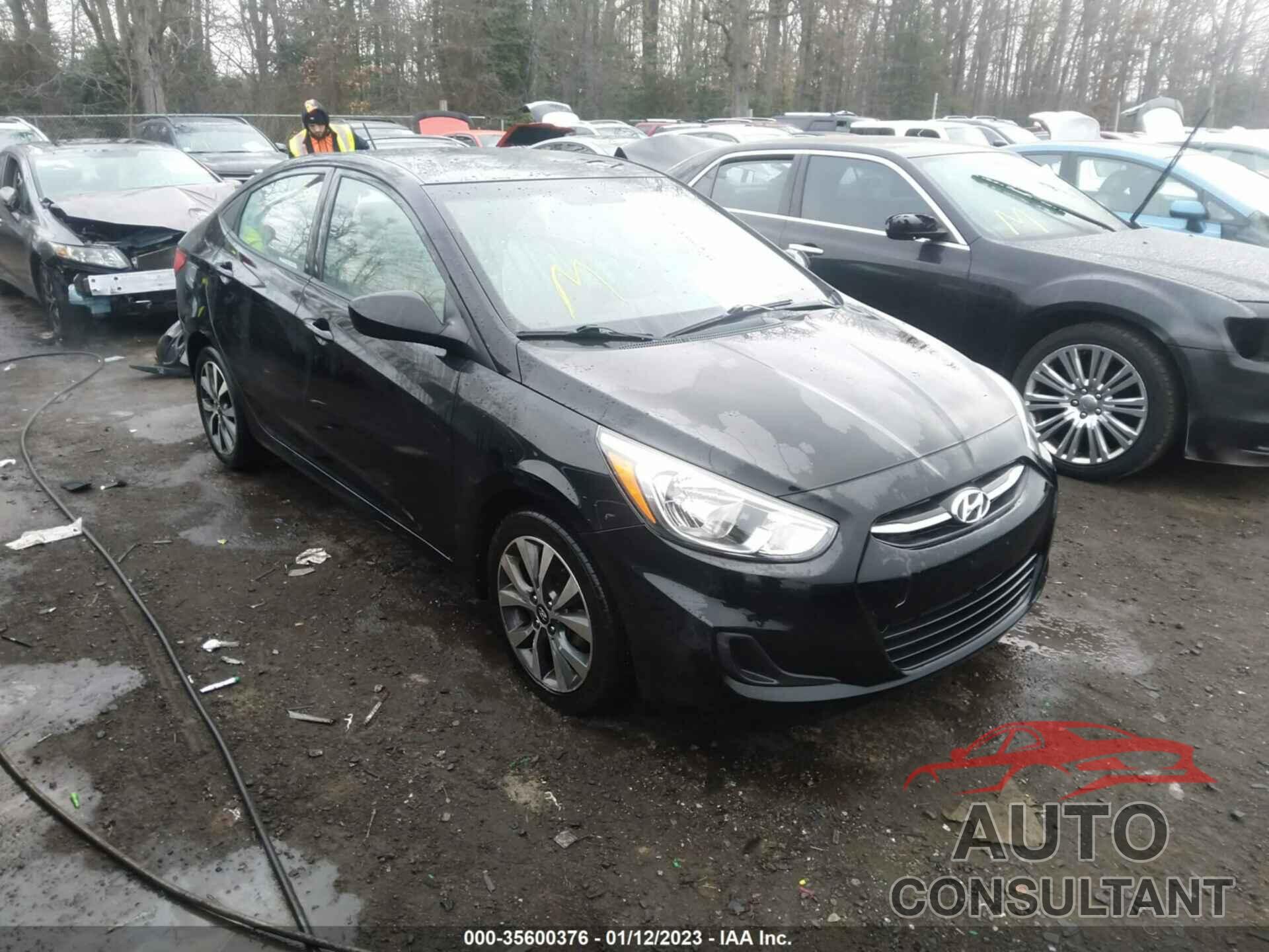 HYUNDAI ACCENT 2017 - KMHCT4AEXHU386318