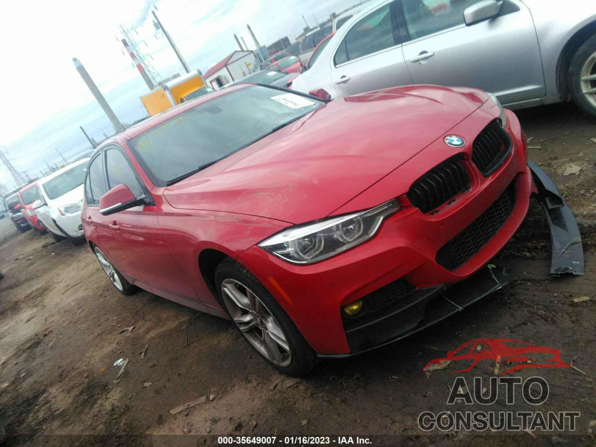 BMW 3 SERIES 2017 - WBA8D9G51HNU59093