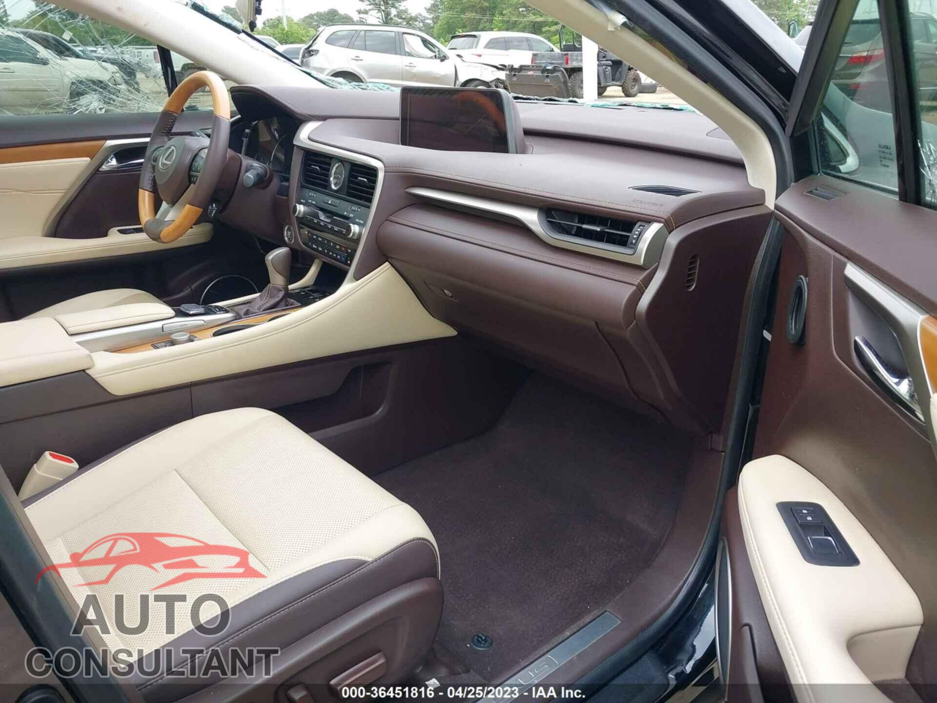 LEXUS RX 2017 - 2T2BZMCA7HC125083