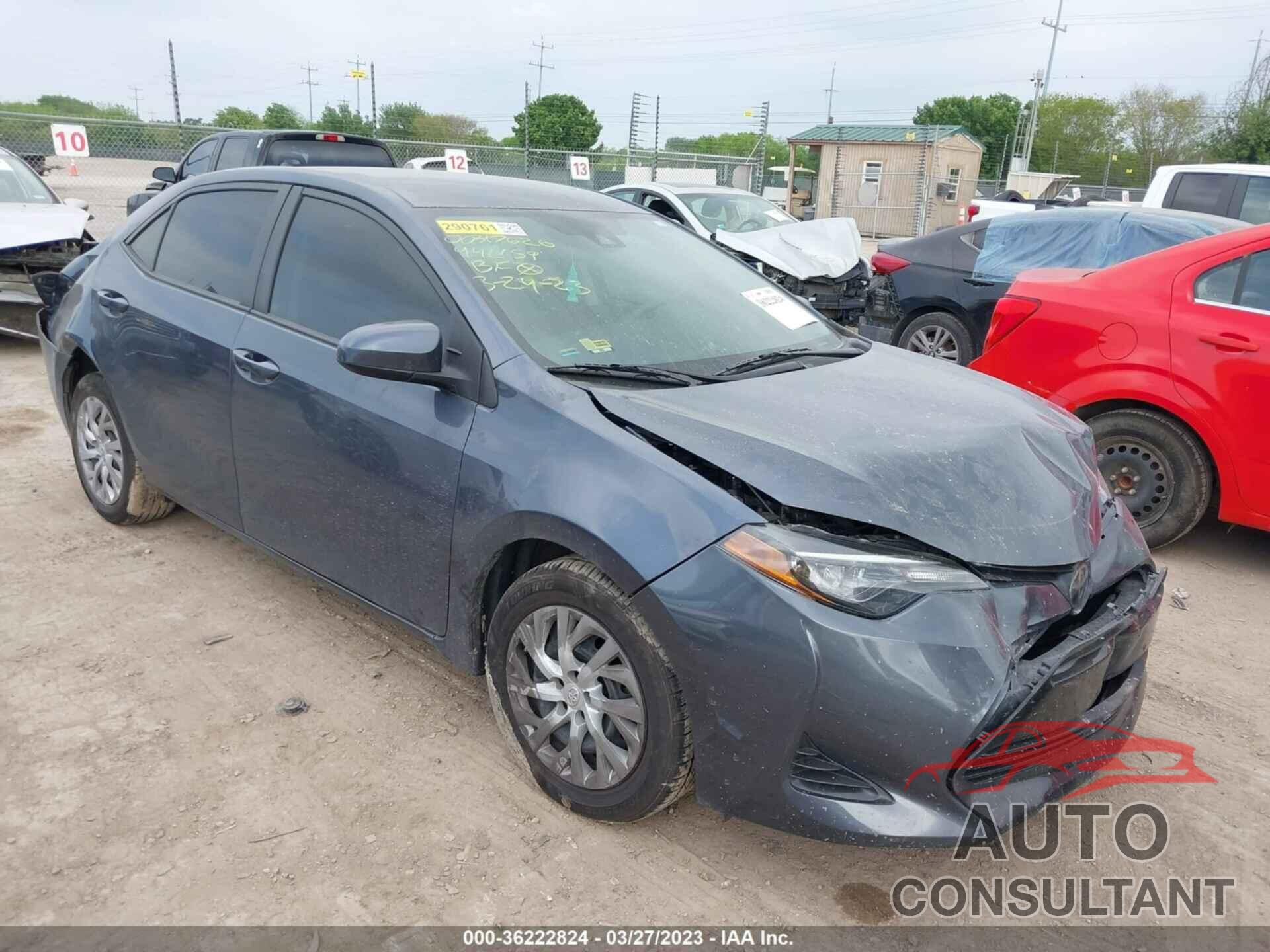 TOYOTA COROLLA 2019 - 5YFBURHE8KP942159