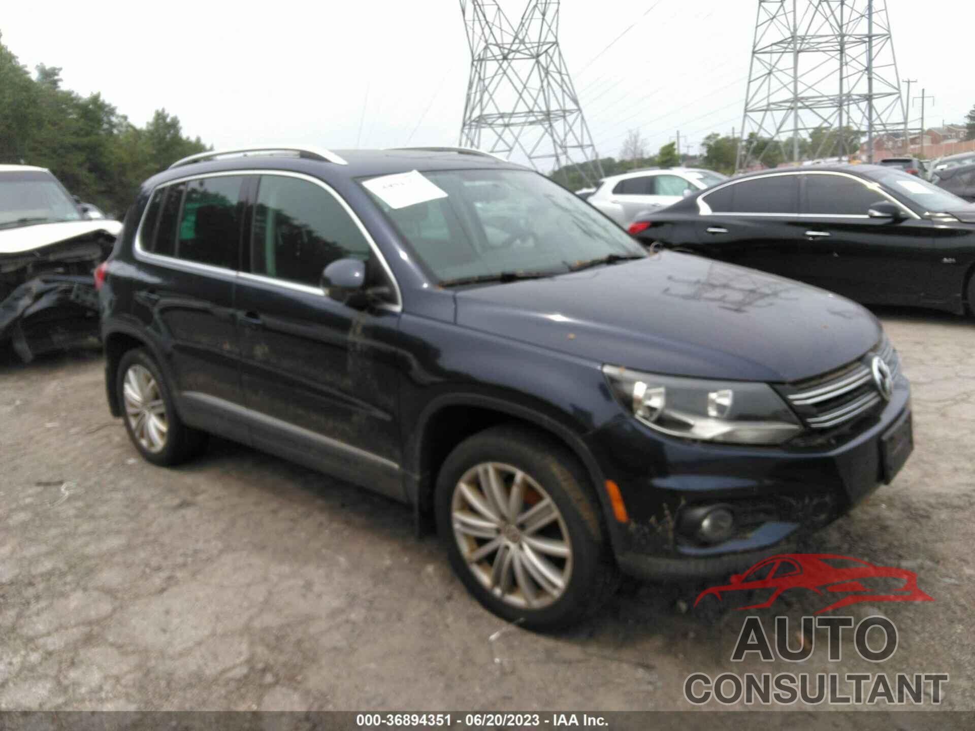 VOLKSWAGEN TIGUAN 2015 - WVGBV7AX8FW545119