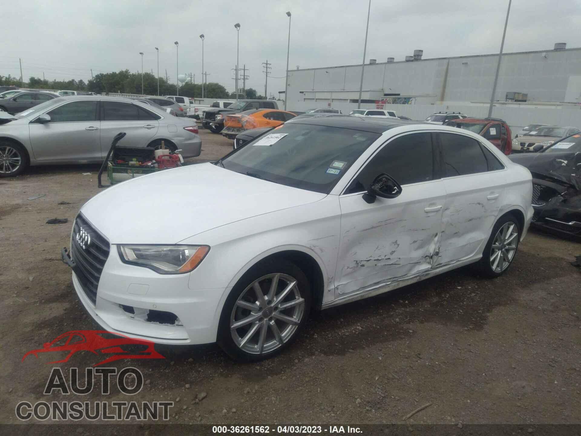 AUDI A3 2016 - WAUC7GFF5G1097243