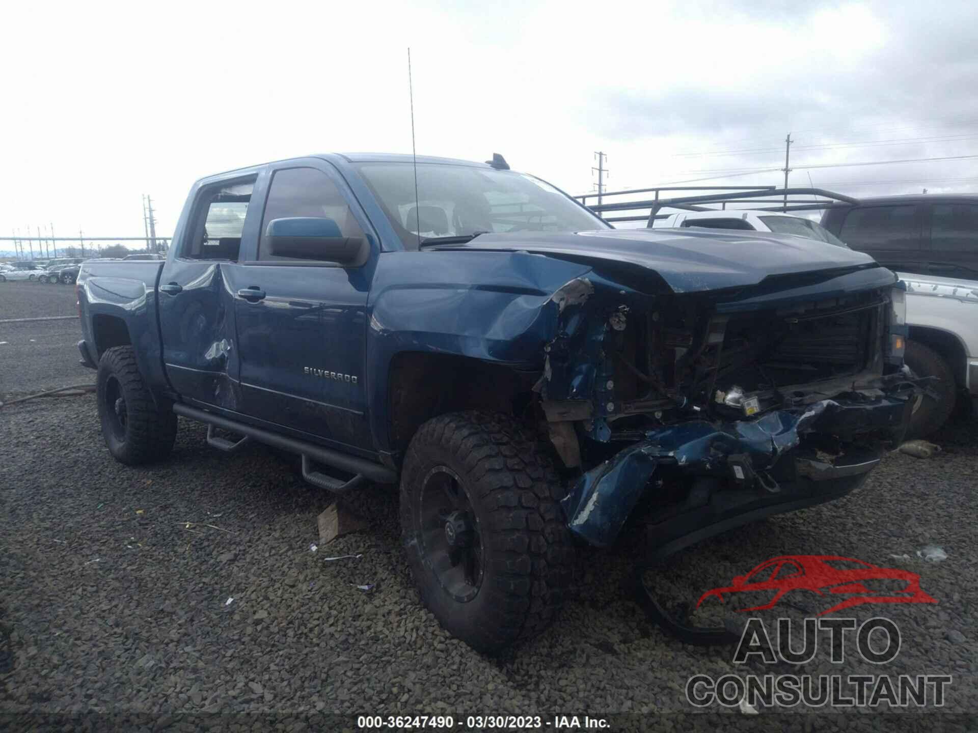 CHEVROLET SILVERADO 1500 2017 - 3GCUKREC9HG176507