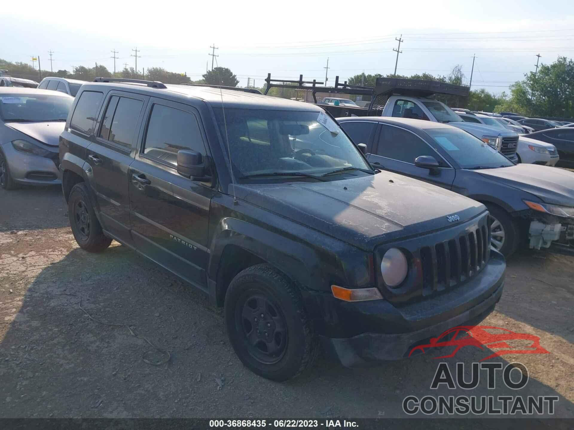 JEEP PATRIOT 2012 - 1C4NJPBA5CD684493