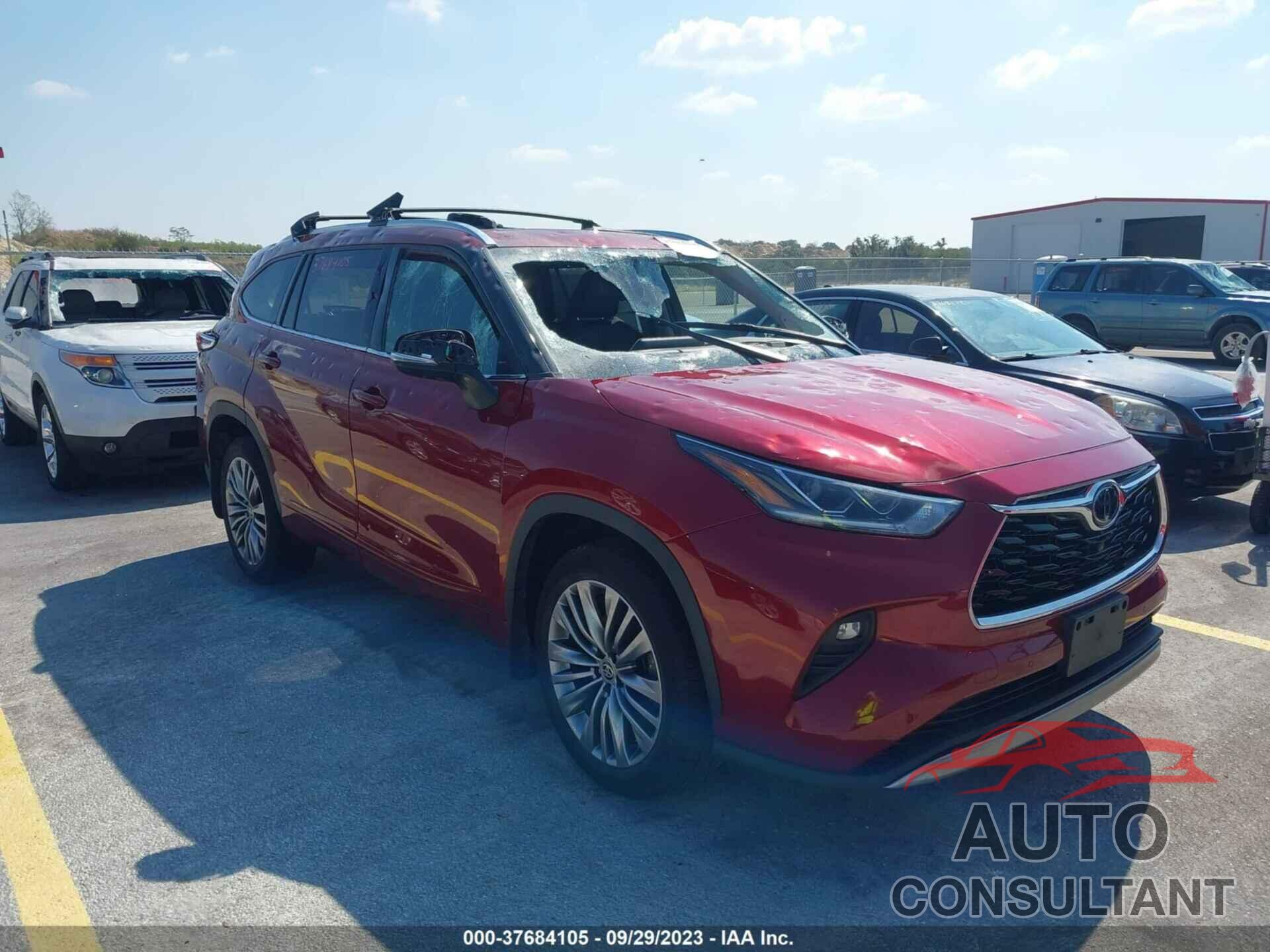 TOYOTA HIGHLANDER 2020 - 5TDFZRBH9LS023575