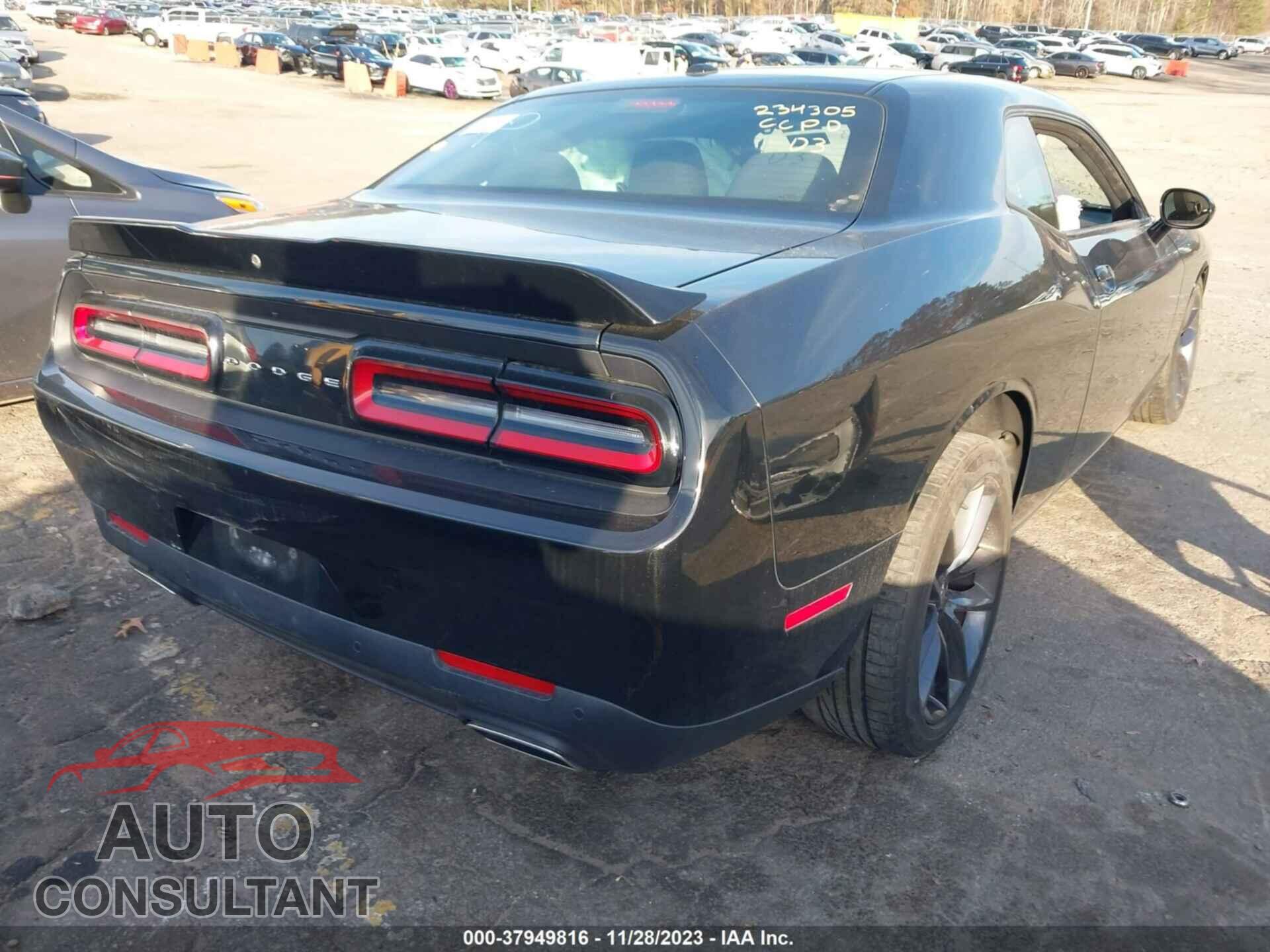 DODGE CHALLENGER 2019 - 2C3CDZJG7KH749978
