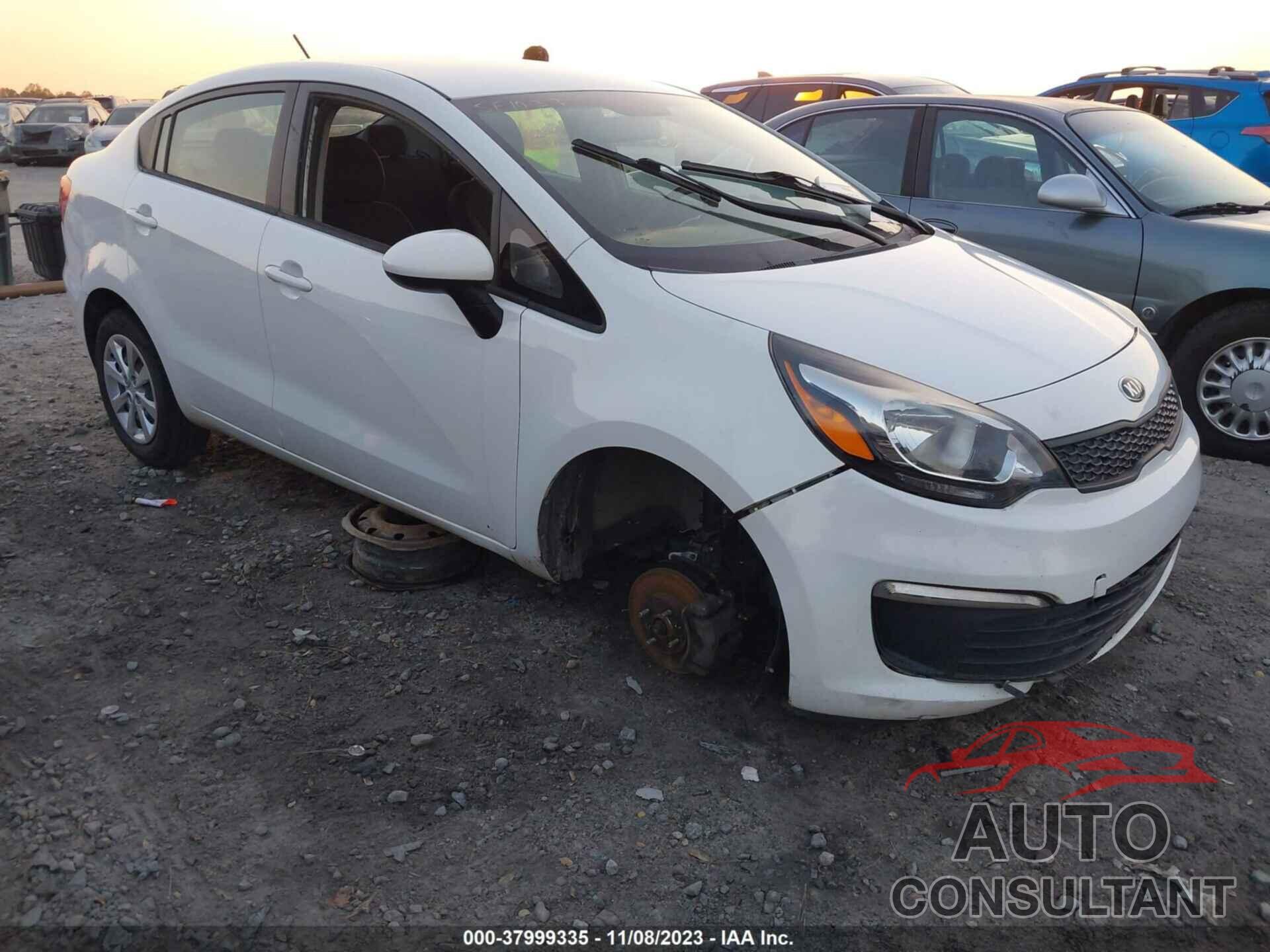 KIA RIO 2016 - KNADM4A35G6573549