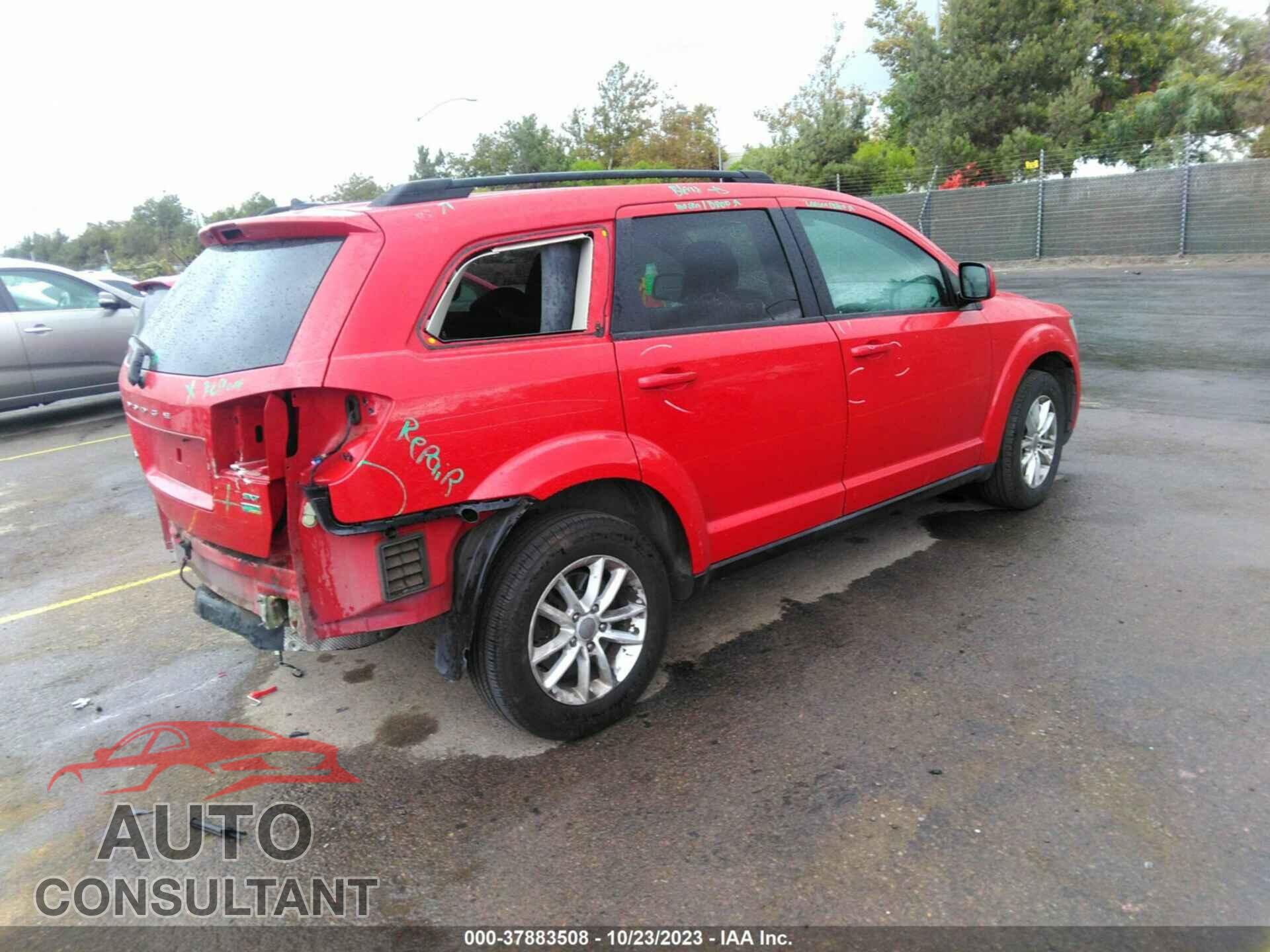 DODGE JOURNEY 2017 - 3C4PDCBG7HT518121