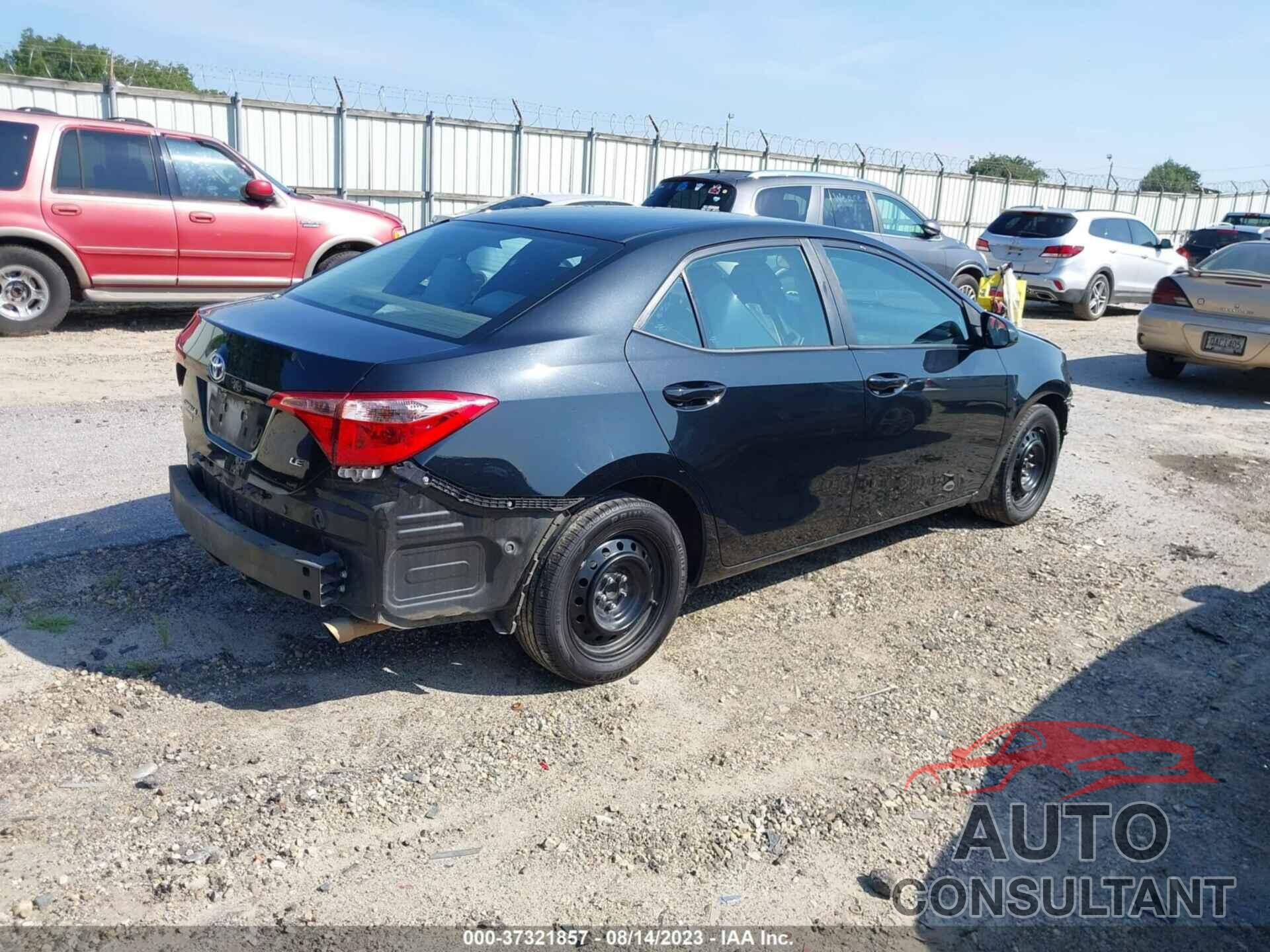 TOYOTA COROLLA 2019 - 2T1BURHE6KC222875