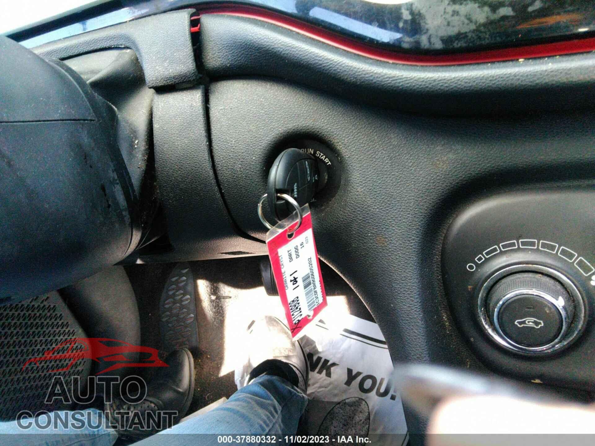 DODGE DART 2016 - 1C3CDFBA9GD605202