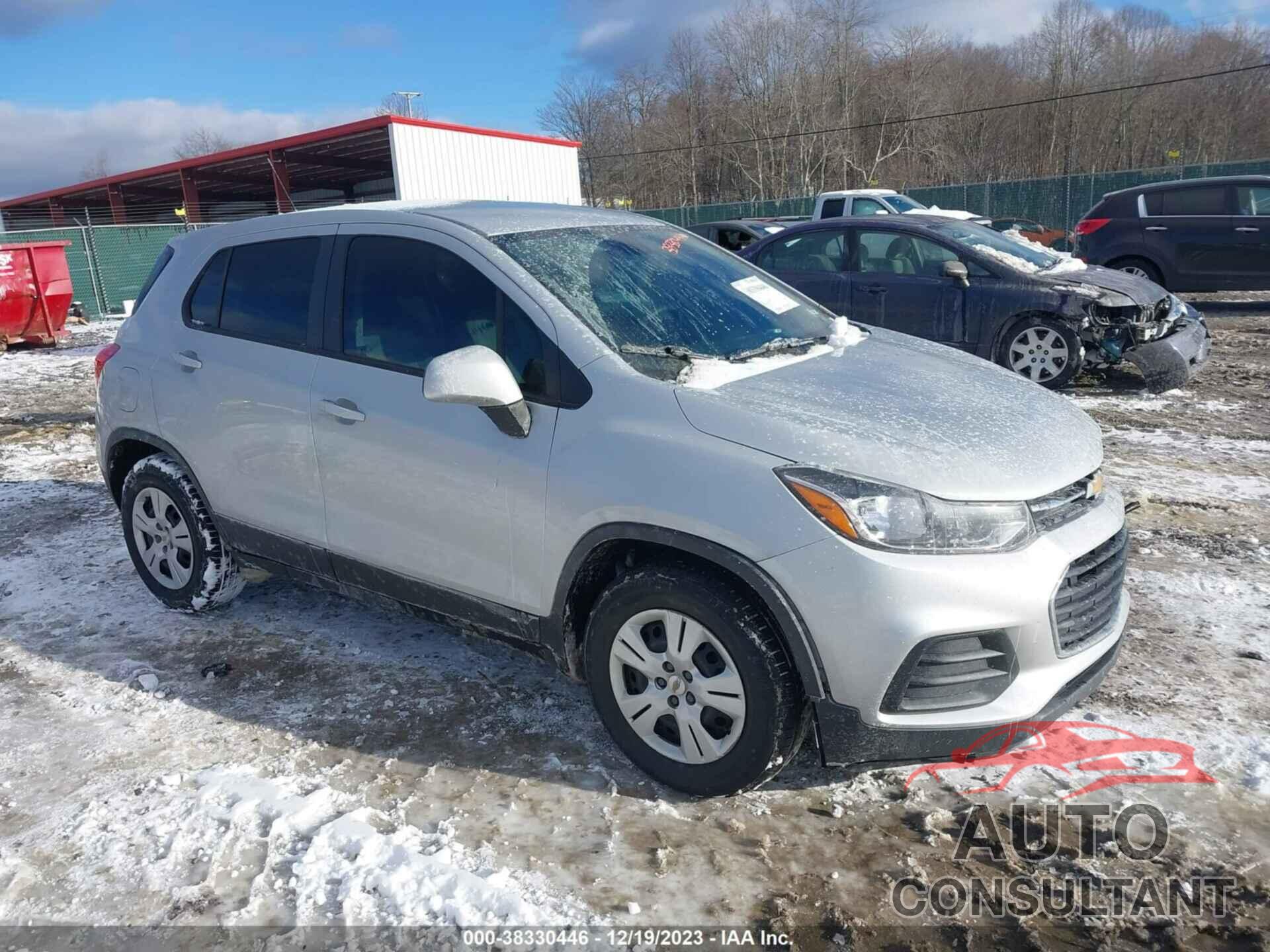 CHEVROLET TRAX 2018 - 3GNCJKSB8JL333921