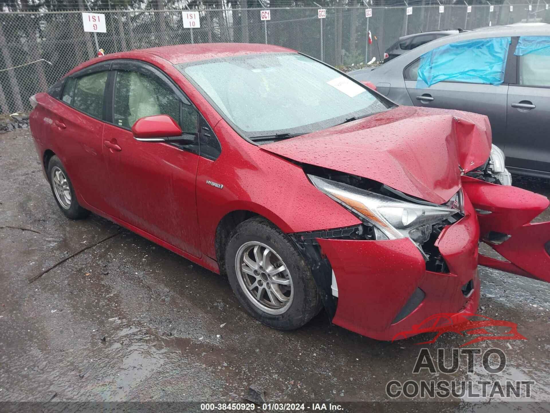 TOYOTA PRIUS 2016 - JTDKARFU0G3524617