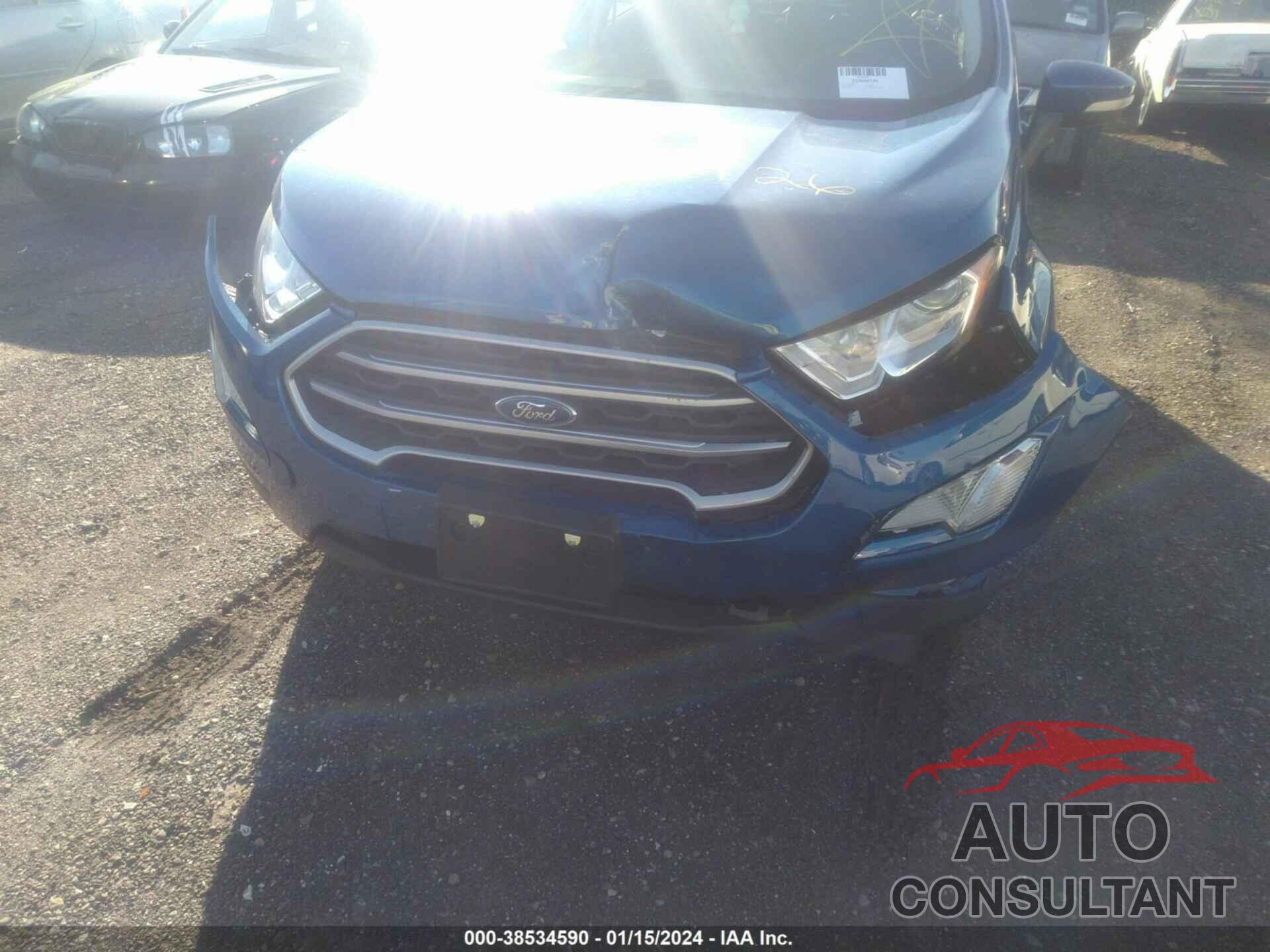 FORD ECOSPORT 2020 - MAJ6S3GL8LC349695