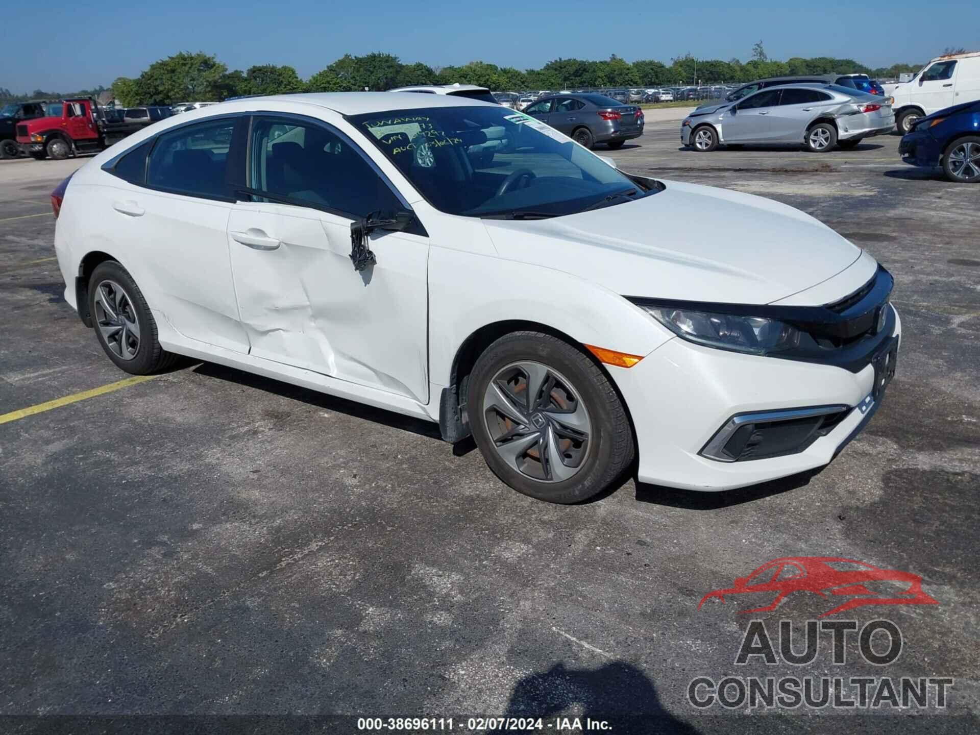 HONDA CIVIC 2020 - 19XFC2F62LE014292