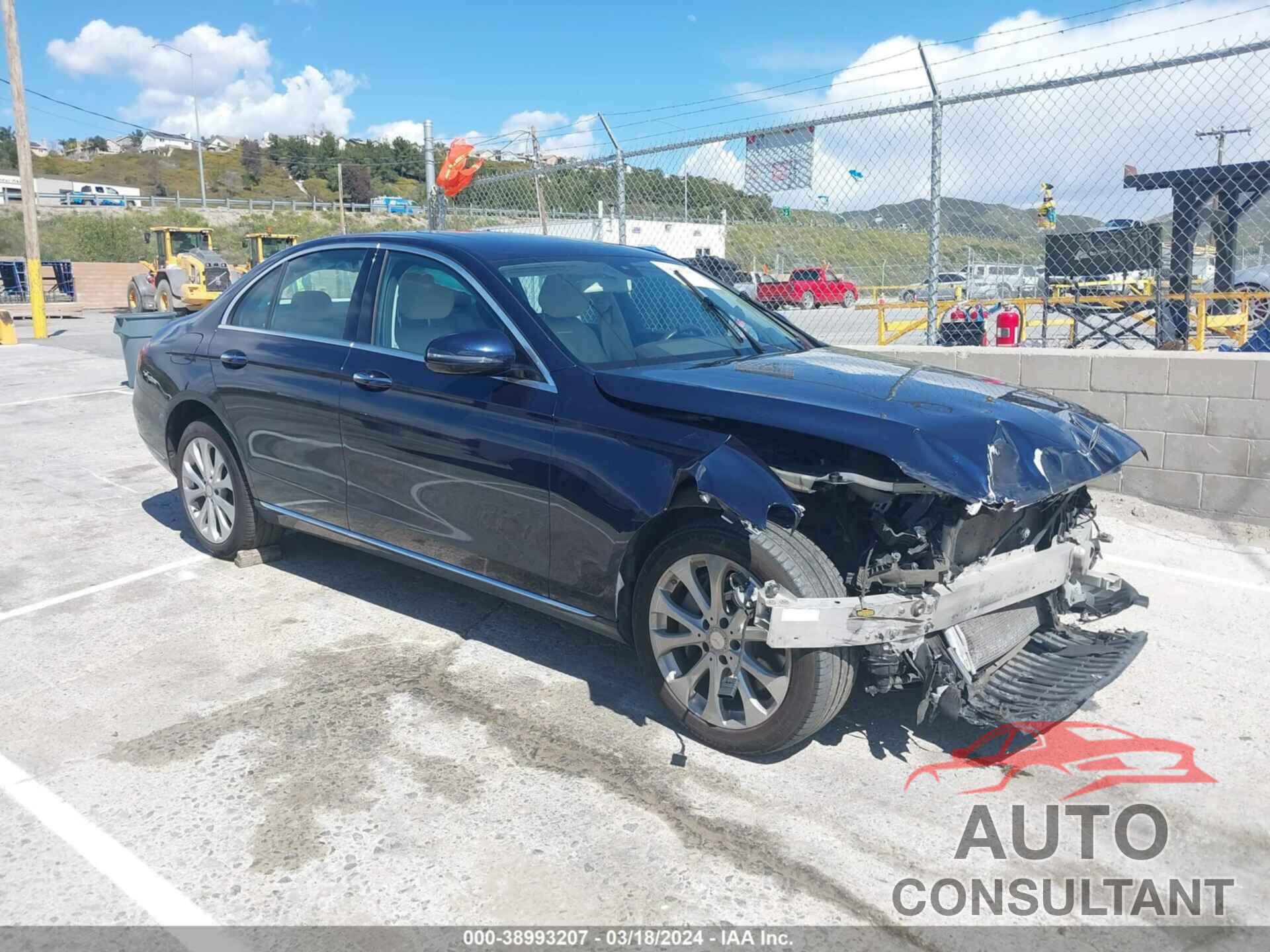 MERCEDES-BENZ E 300 2017 - WDDZF4JB2HA082256