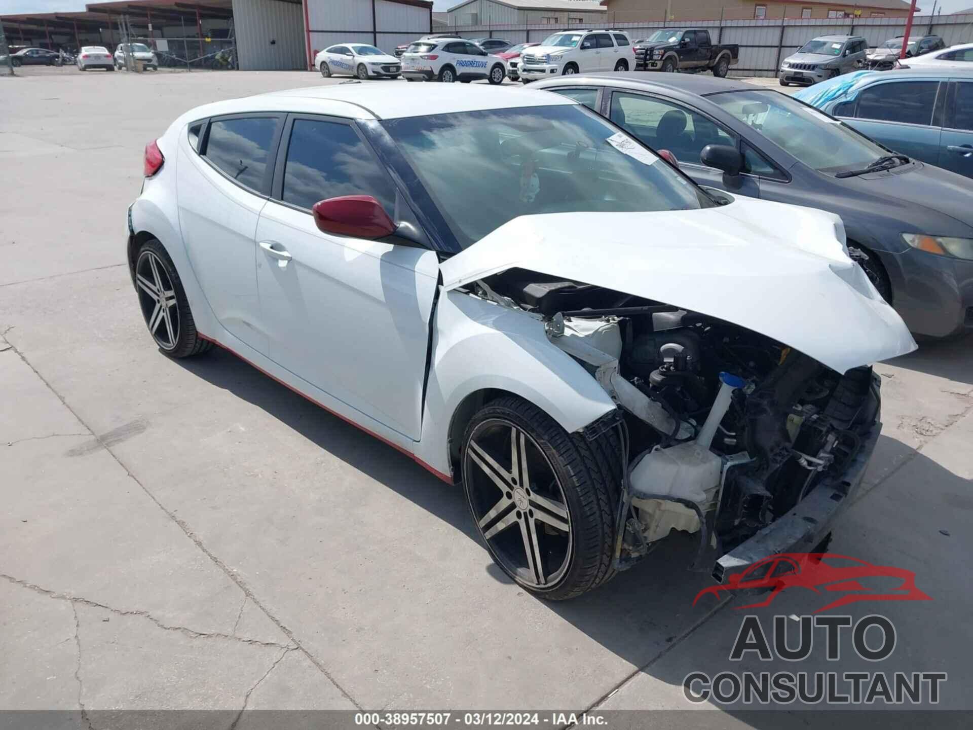 HYUNDAI VELOSTER 2016 - KMHTC6AD4GU275877