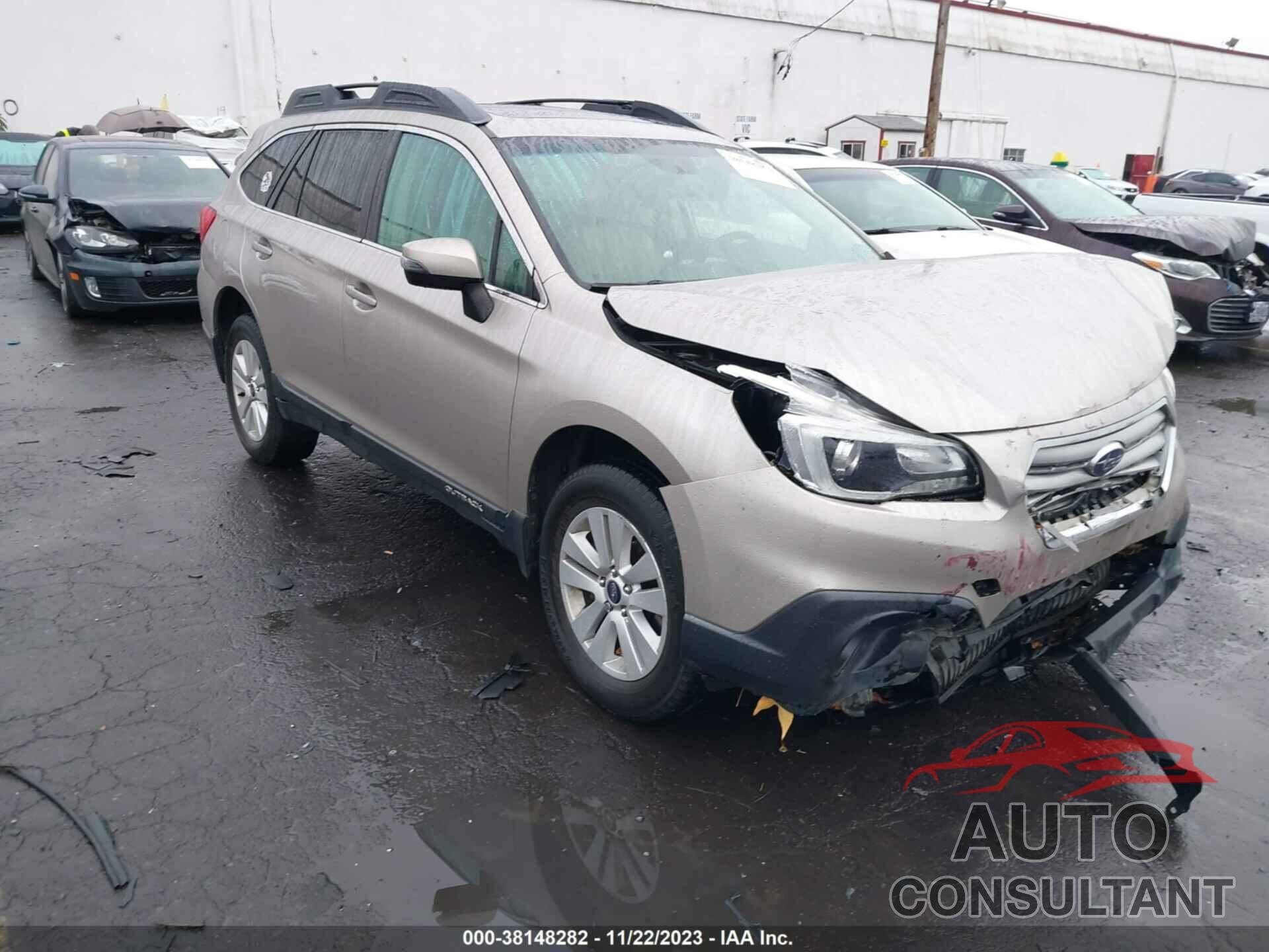 SUBARU OUTBACK 2016 - 4S4BSAHC1G3217617