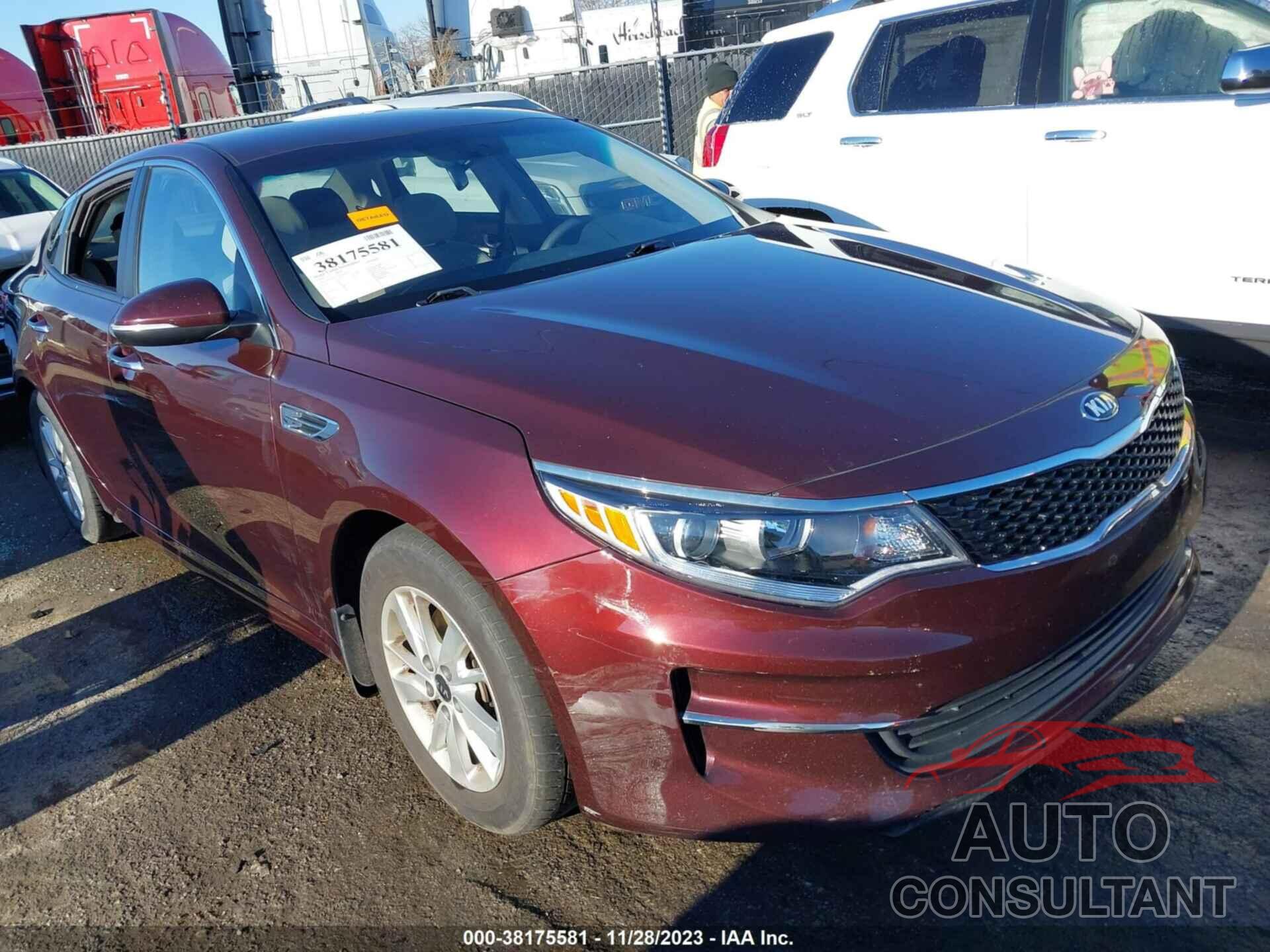 KIA OPTIMA 2016 - 5XXGT4L35GG042367