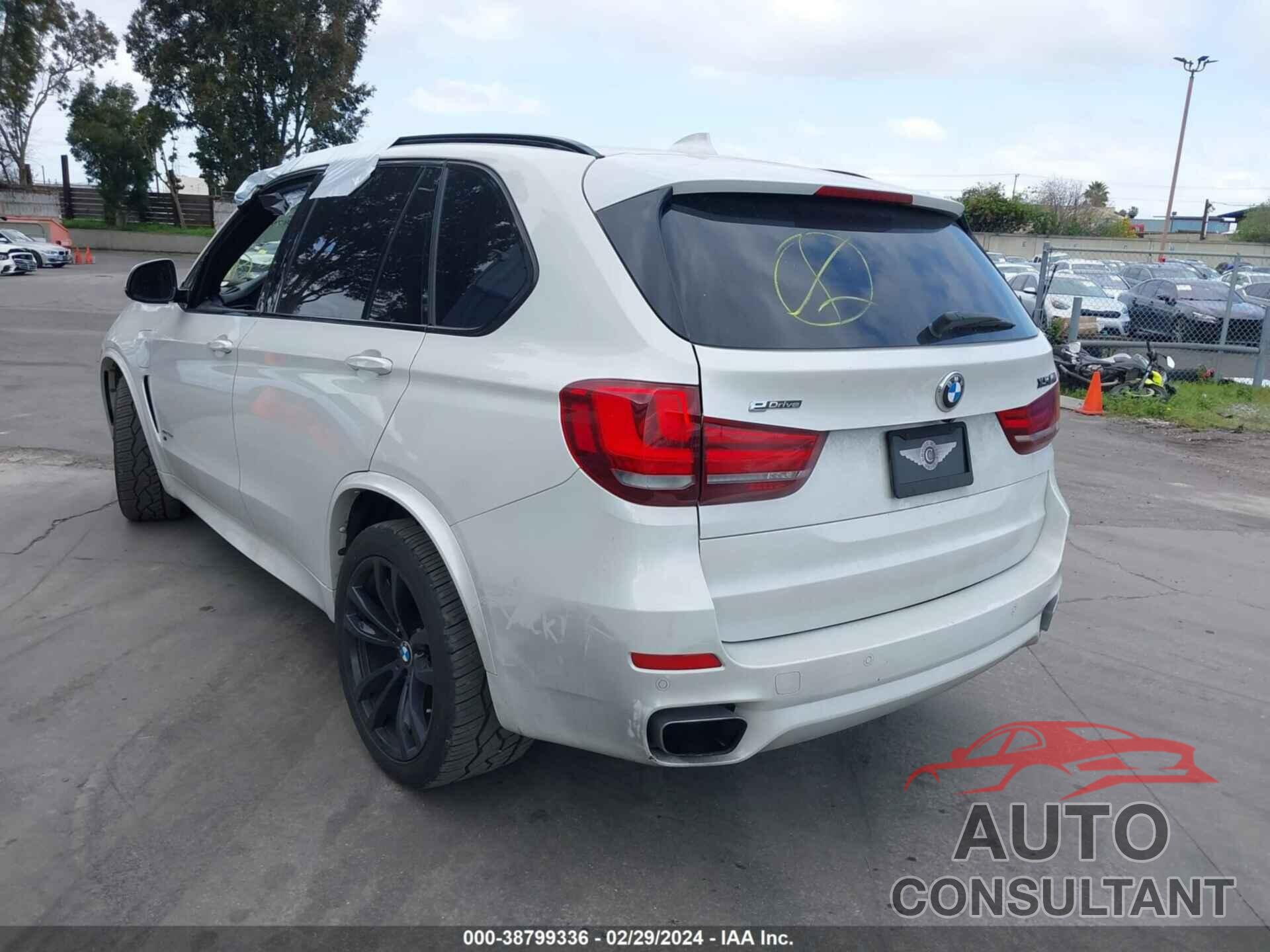 BMW X5 EDRIVE 2016 - 5UXKT0C59G0S76130