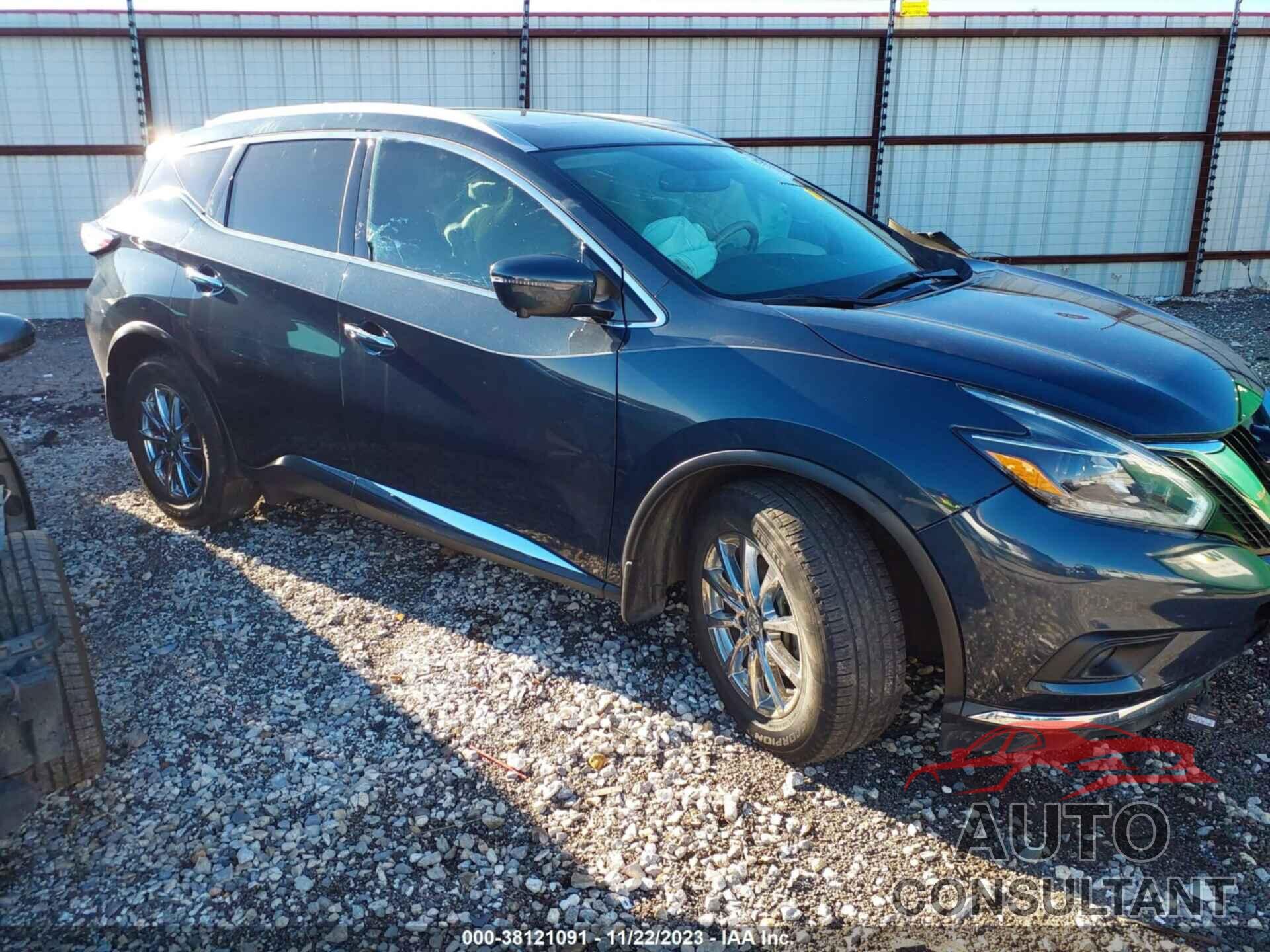 NISSAN MURANO 2018 - 5N1AZ2MG8JN104930