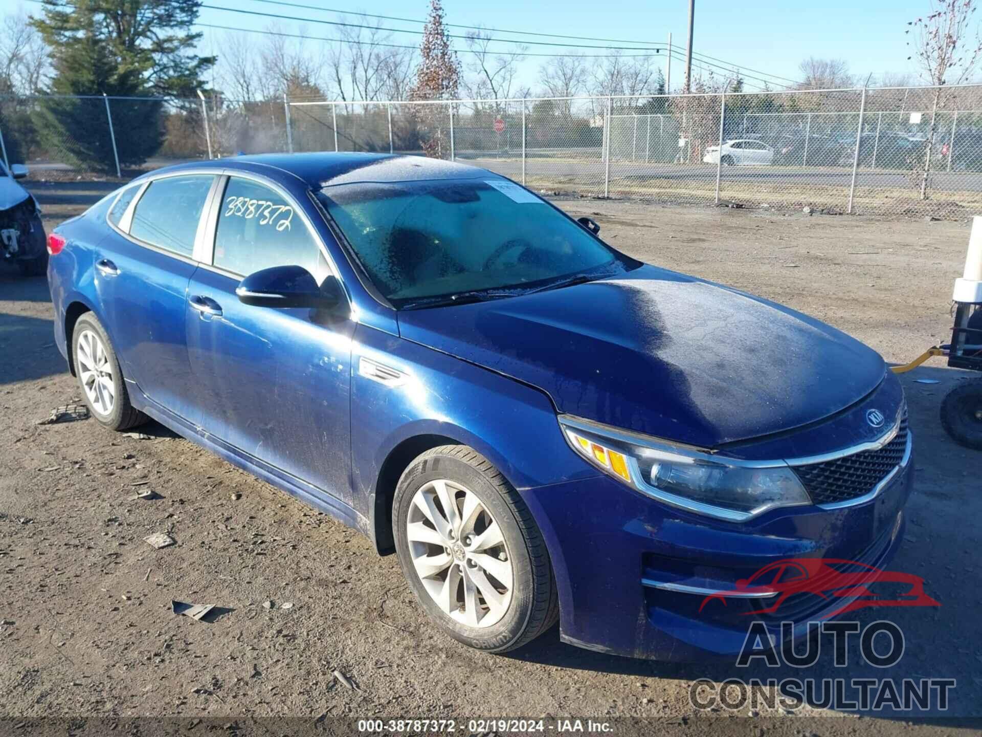 KIA OPTIMA 2018 - 5XXGT4L30JG274270